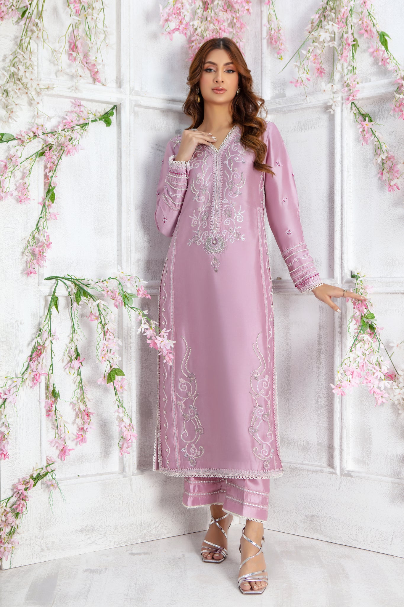 Mesa Rose | Pakistani Designer Outfit | Sarosh Salman