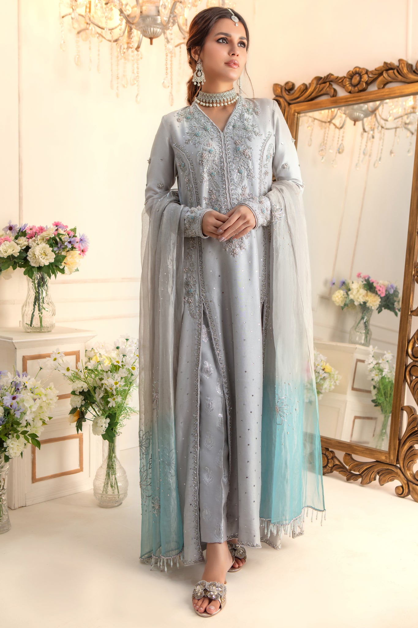 Calla | Pakistani Designer Outfit | Sarosh Salman