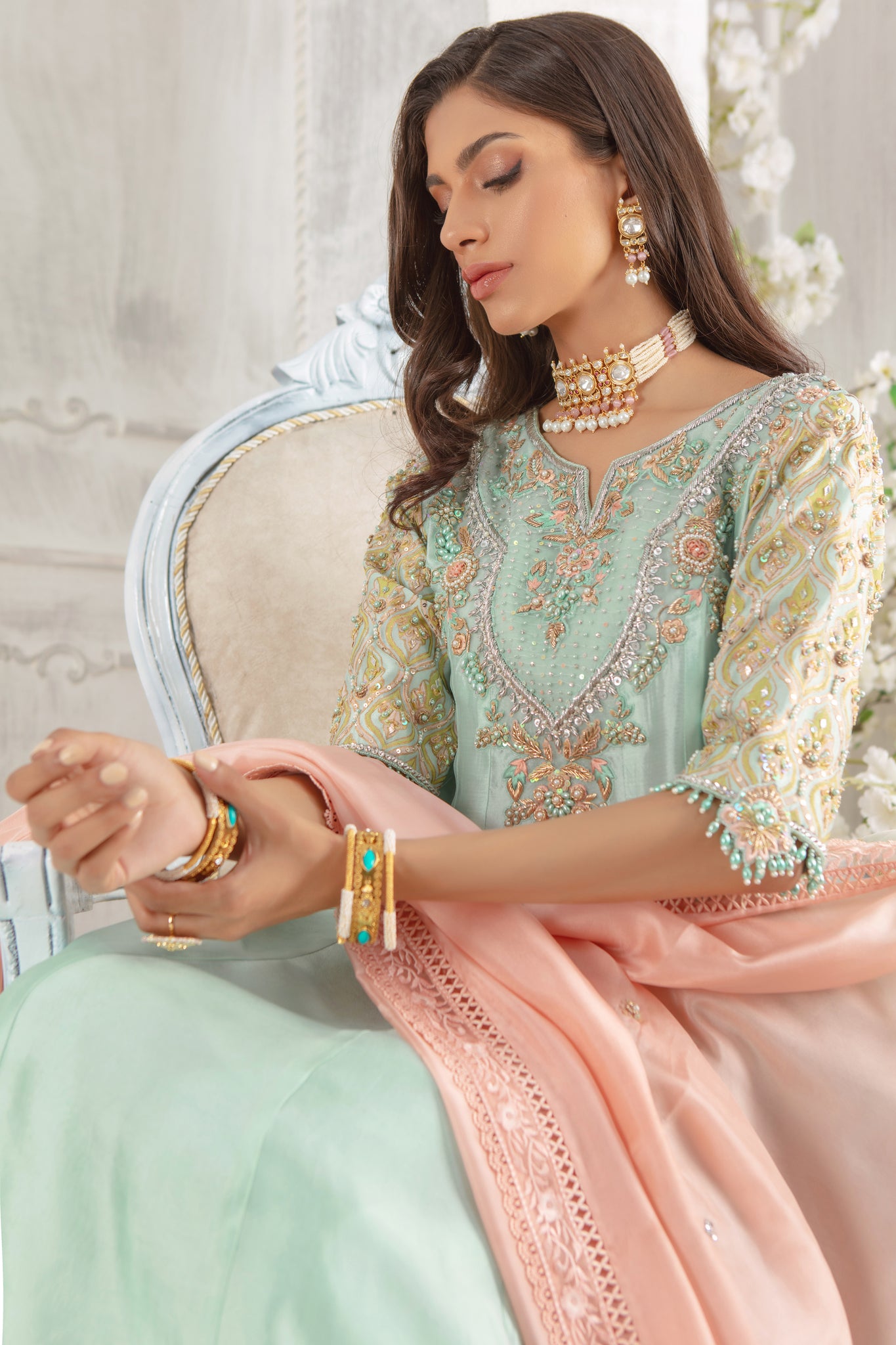 Flora | Pakistani Designer Outfit | Sarosh Salman