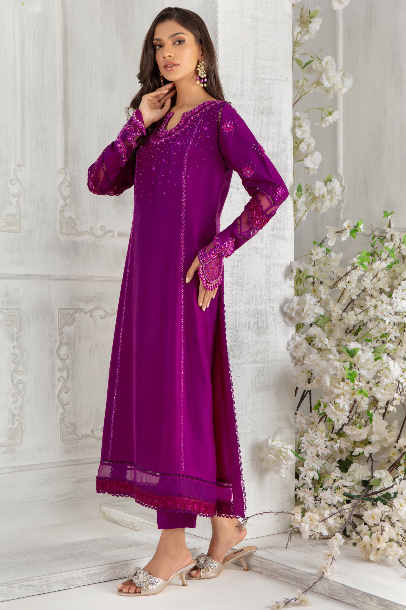 Rosette | Pakistani Designer Outfit | Sarosh Salman