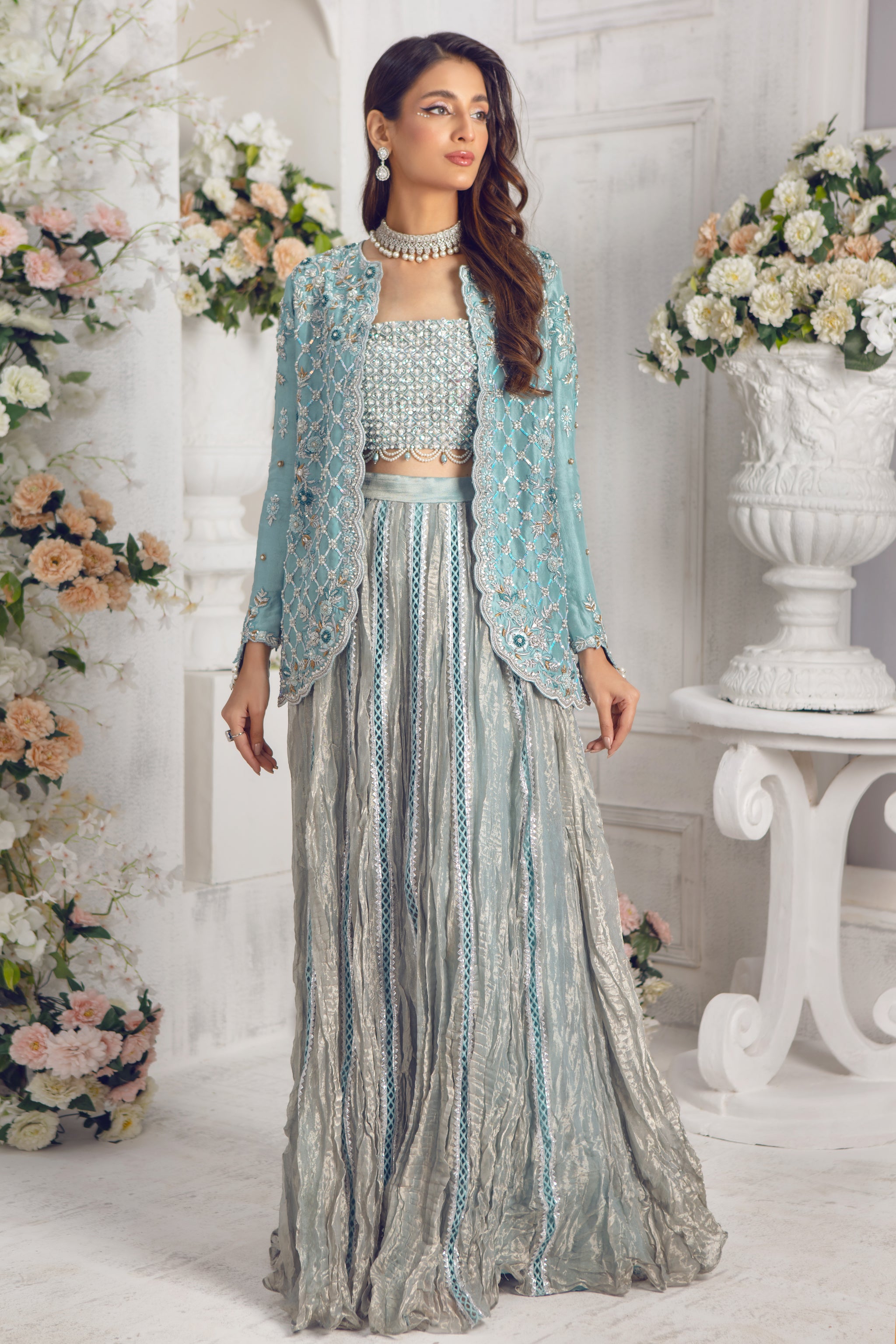 Aubrey | Pakistani Designer Outfit | Sarosh Salman