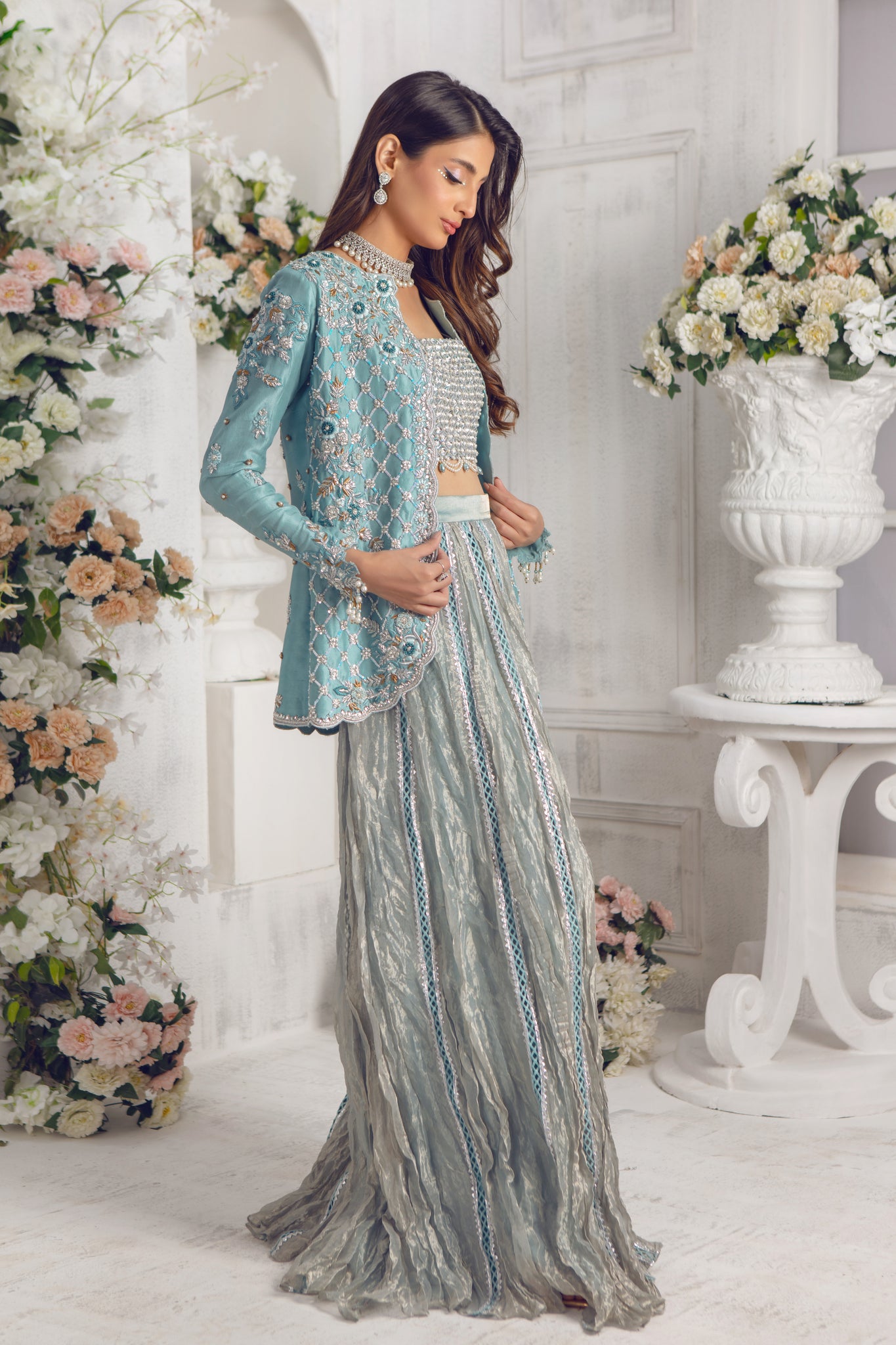 Aubrey | Pakistani Designer Outfit | Sarosh Salman