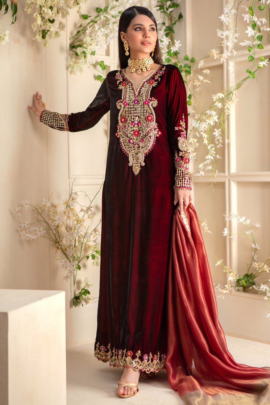 Naghma | Pakistani Designer Outfit | Sarosh Salman