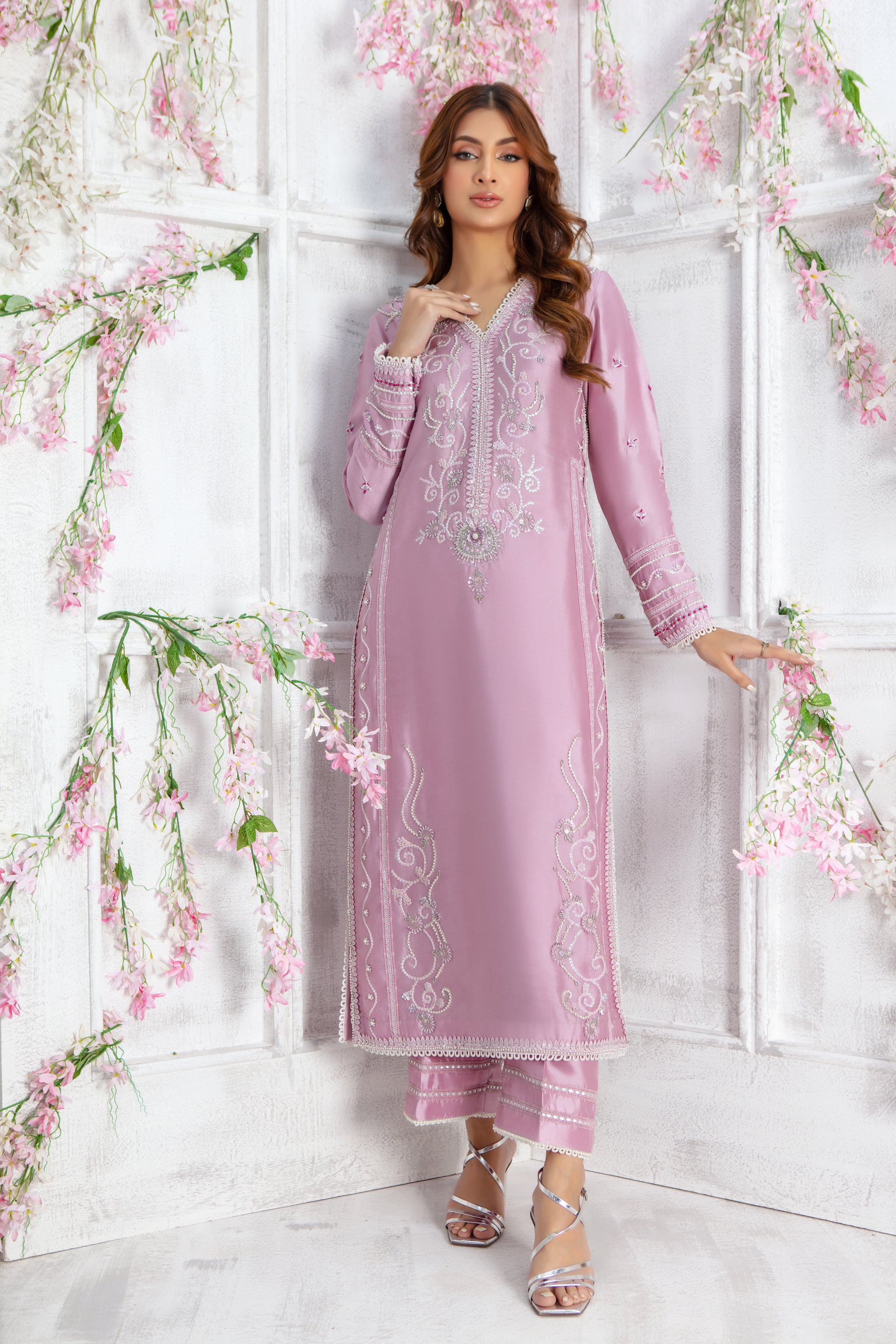 Mesa Rose | Pakistani Designer Outfit | Sarosh Salman