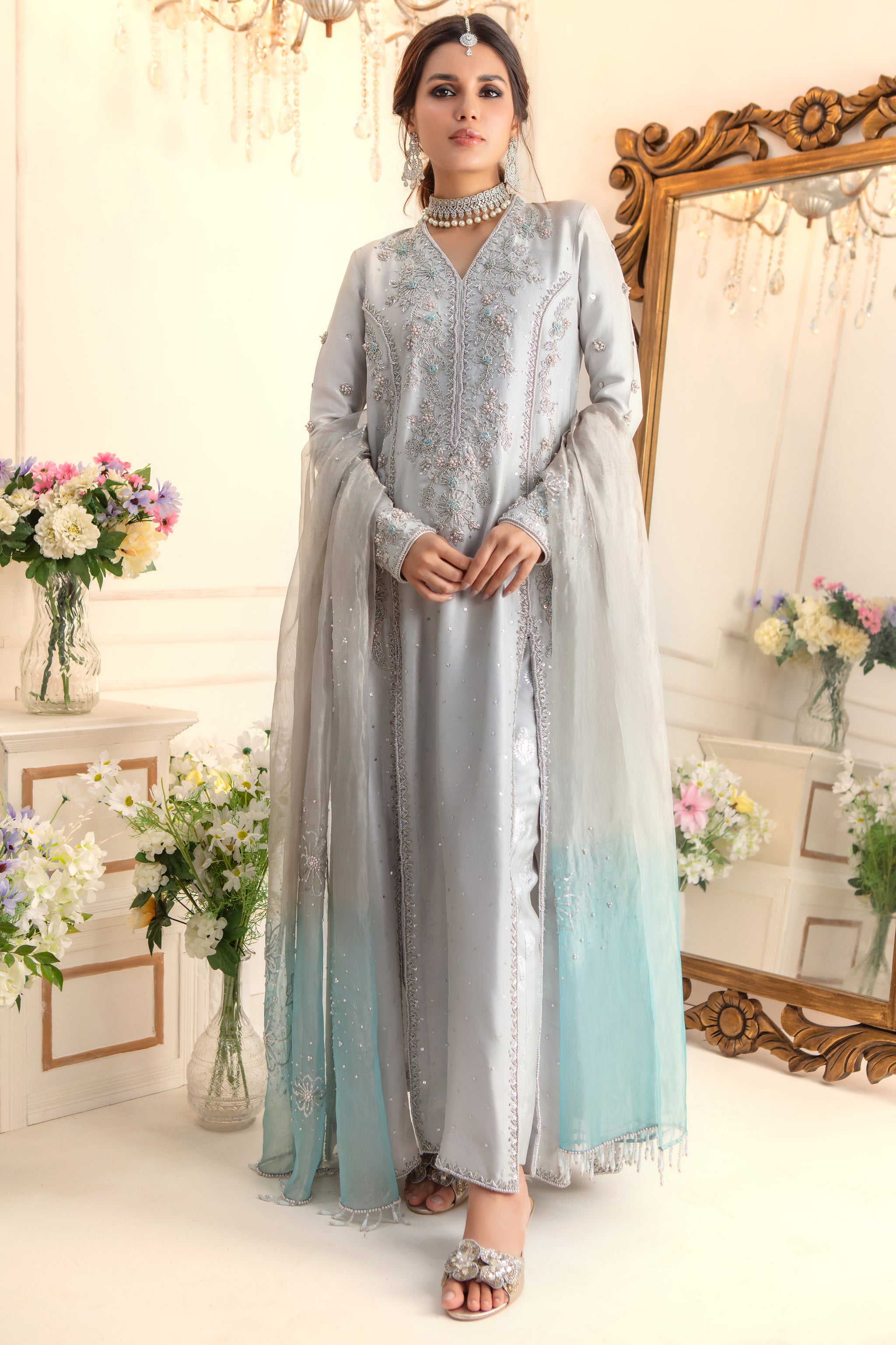 Calla | Pakistani Designer Outfit | Sarosh Salman