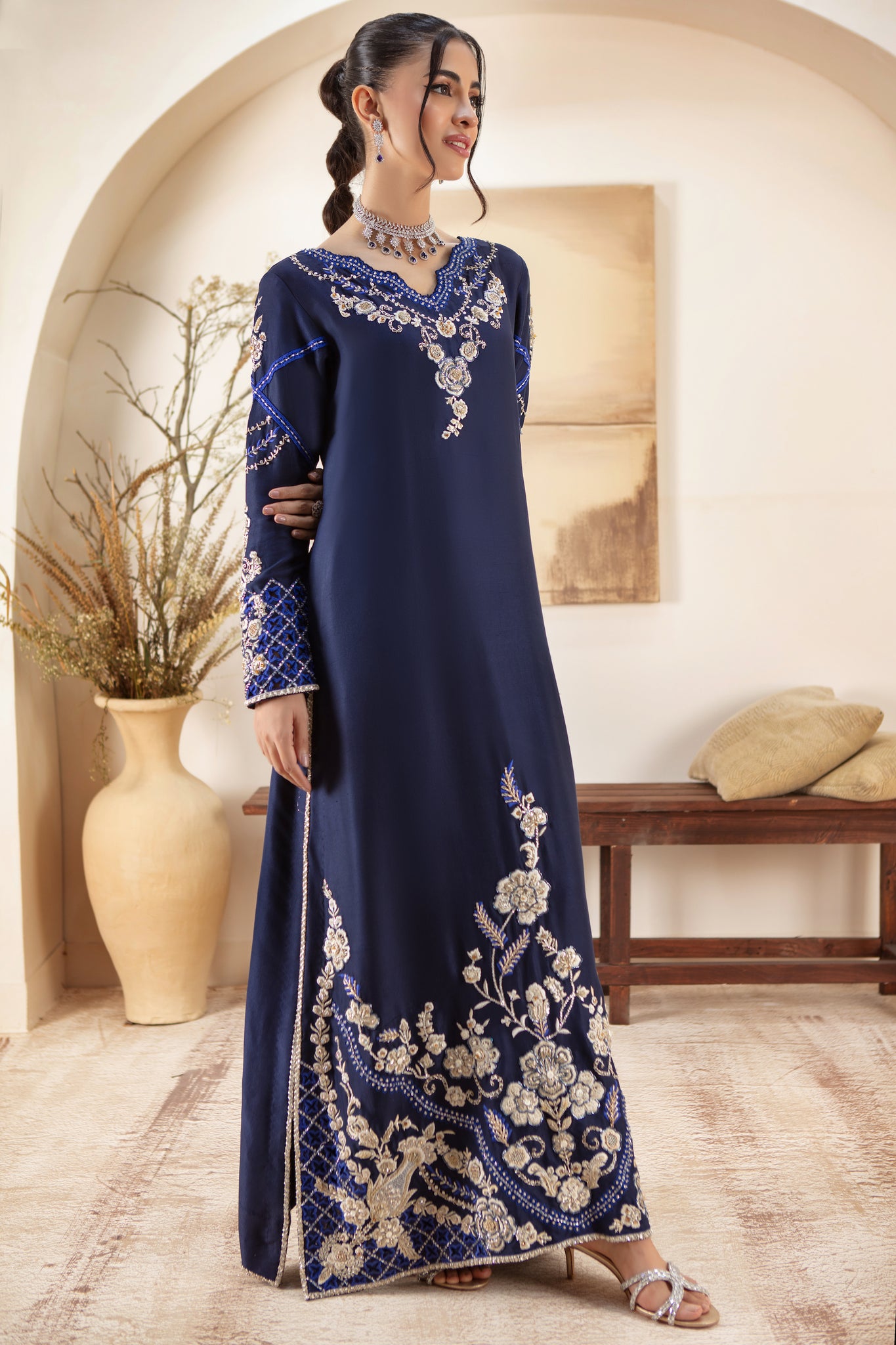 Kafiya | Pakistani Designer Outfit | Sarosh Salman