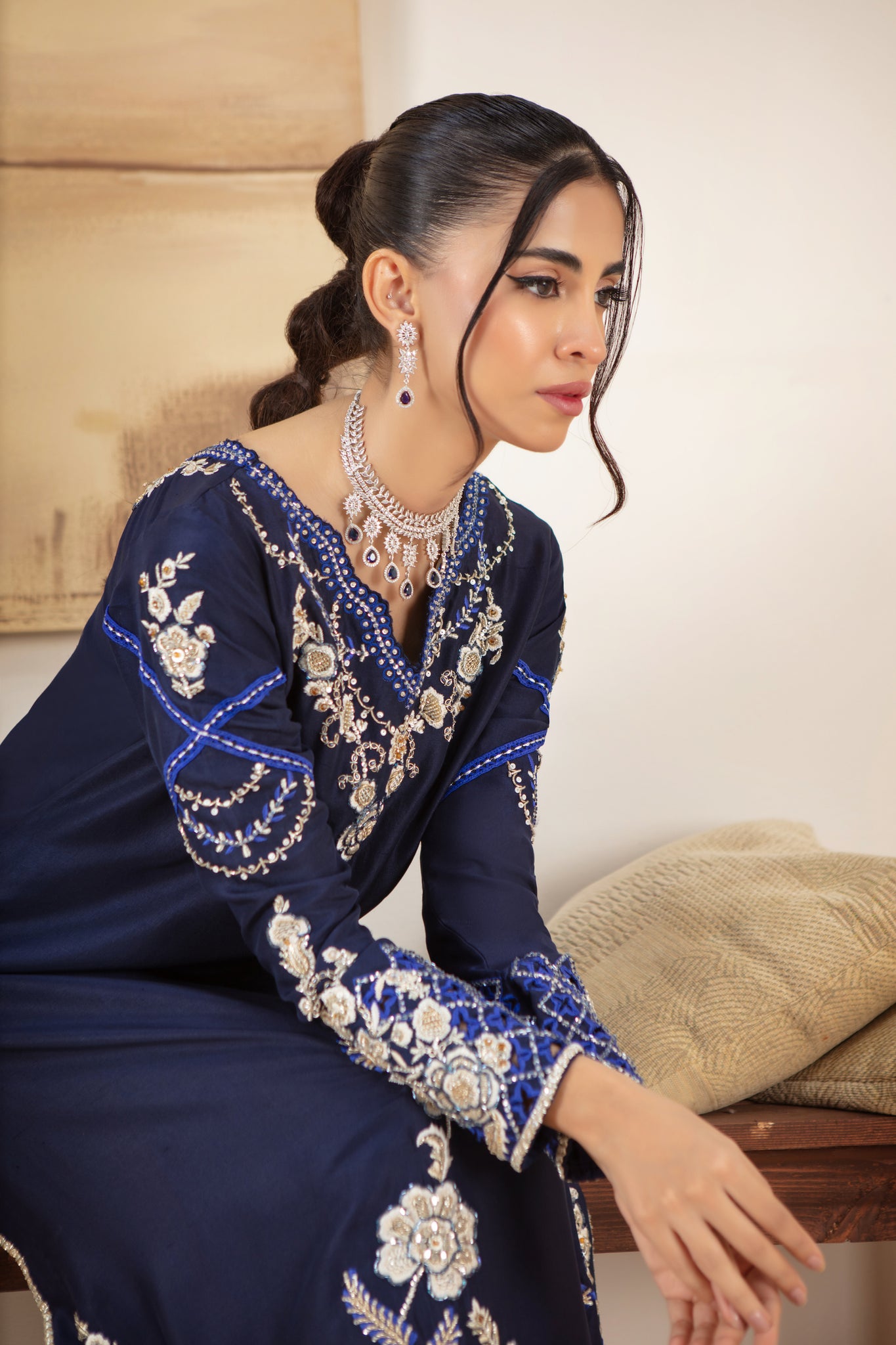 Kafiya | Pakistani Designer Outfit | Sarosh Salman