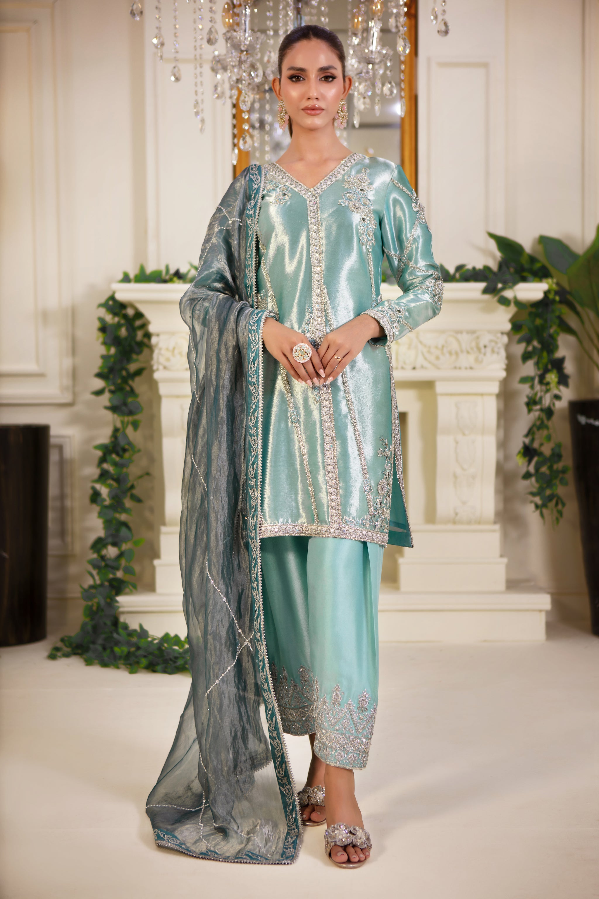 Capri | Pakistani Designer Outfit | Sarosh Salman