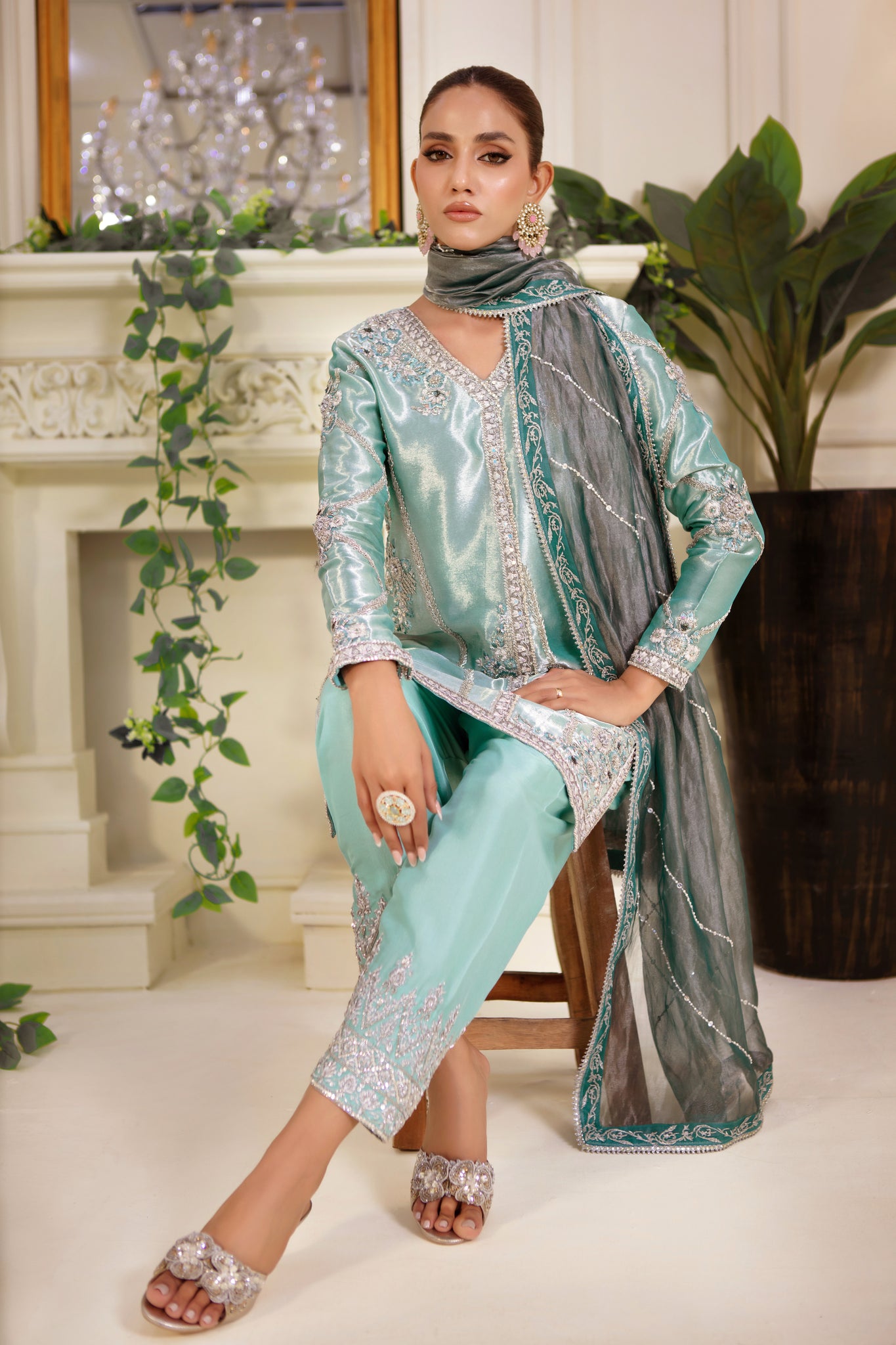 Capri | Pakistani Designer Outfit | Sarosh Salman