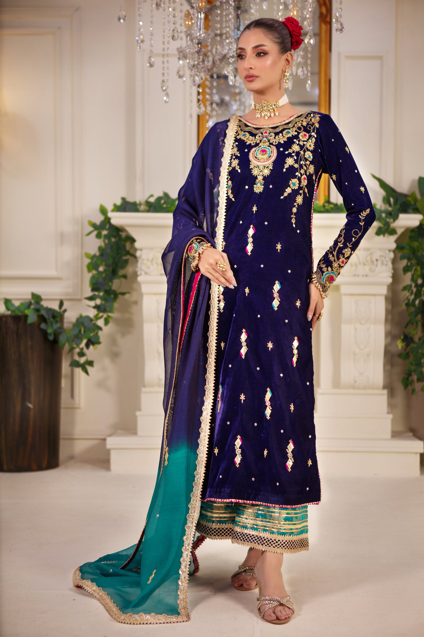 Nisma | Pakistani Designer Outfit | Sarosh Salman