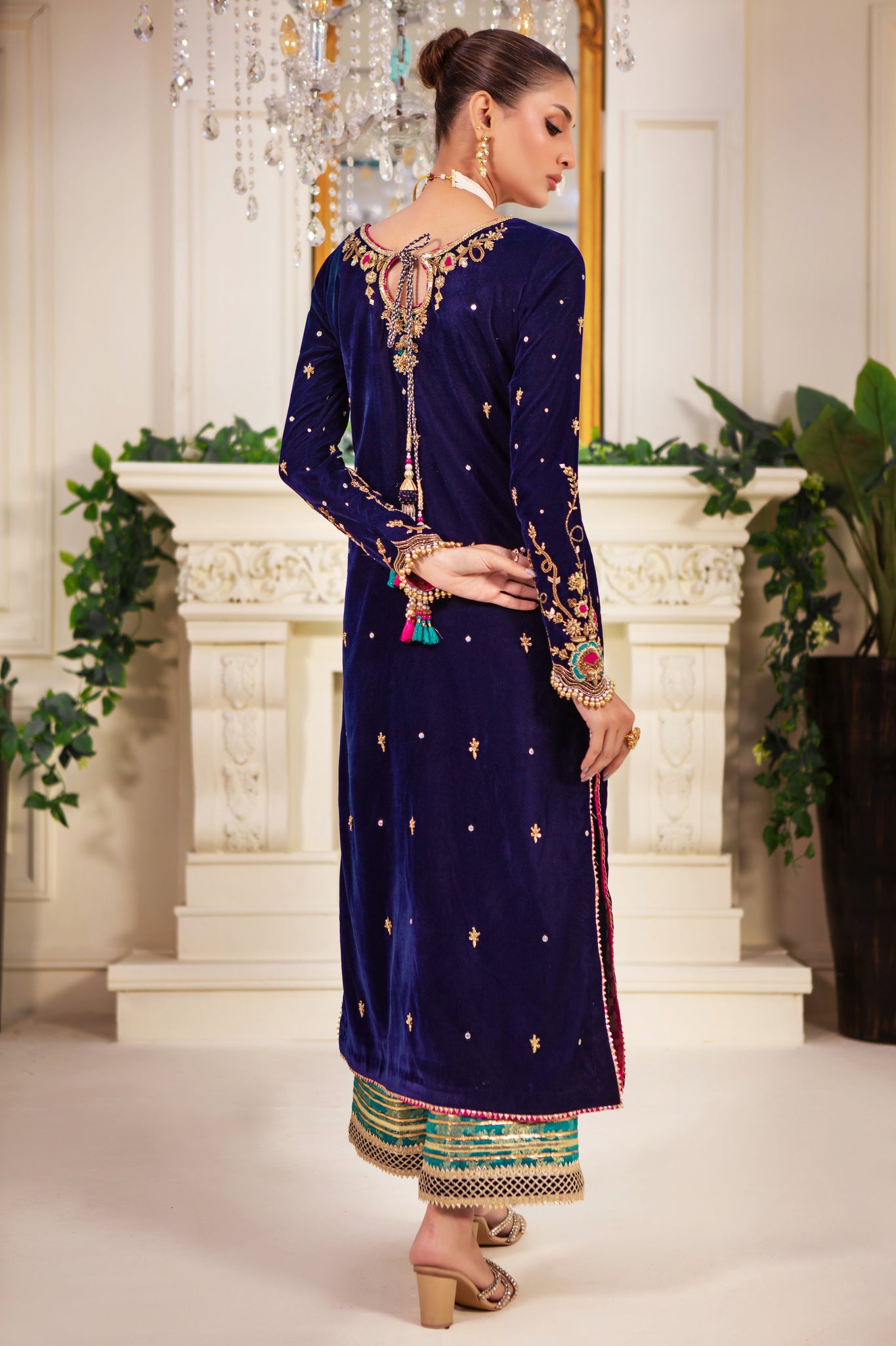 Nisma | Pakistani Designer Outfit | Sarosh Salman