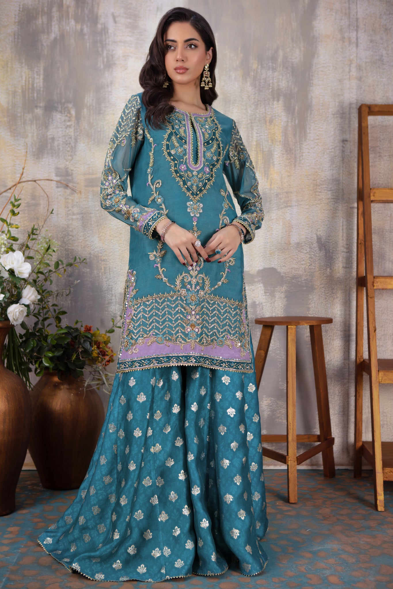 Ruqma | Pakistani Designer Outfit | Sarosh Salman