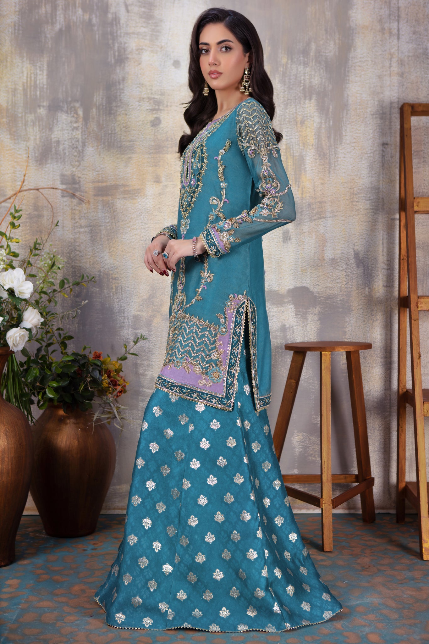 Ruqma | Pakistani Designer Outfit | Sarosh Salman