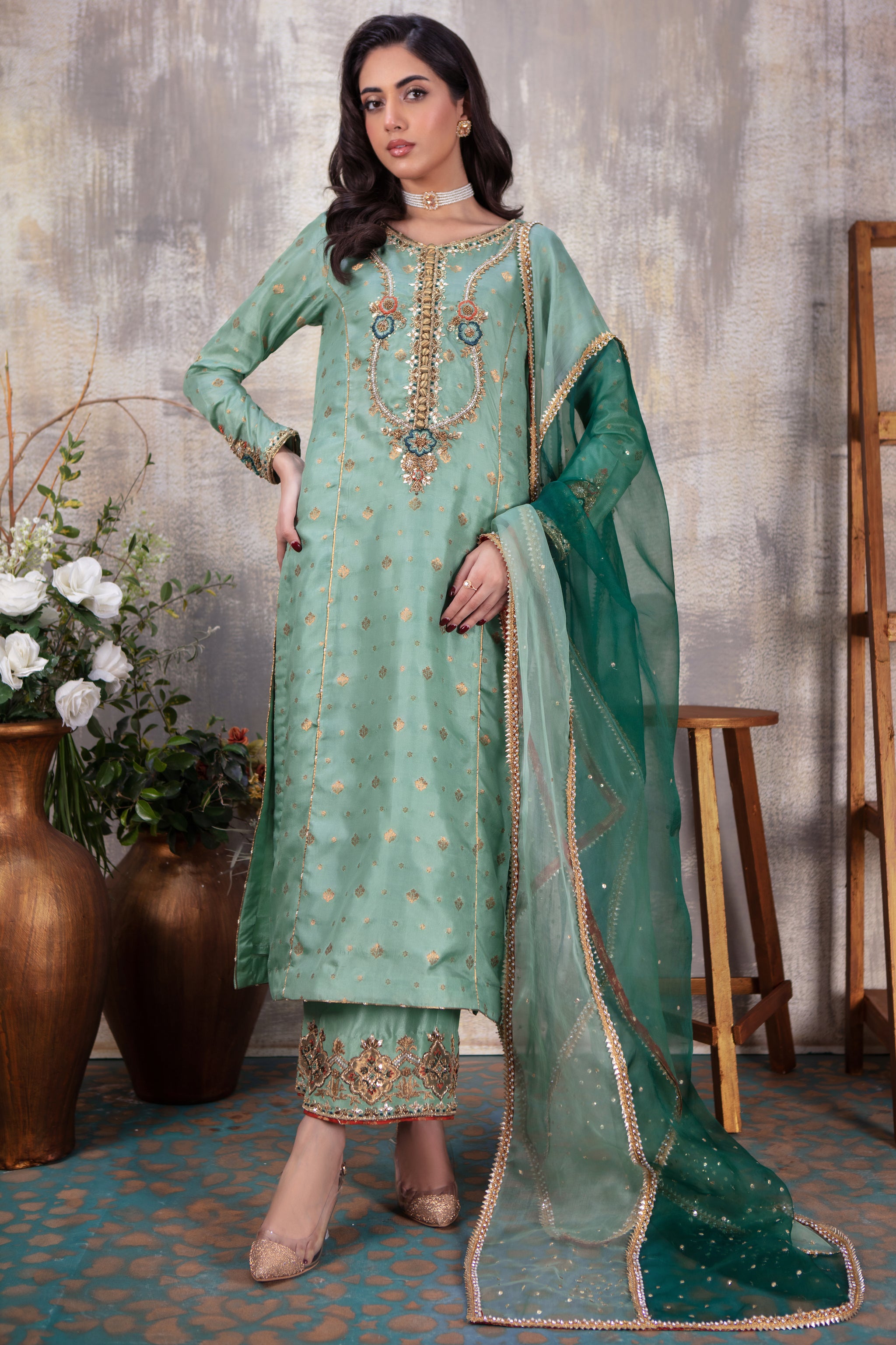 Tabeer | Pakistani Designer Outfit | Sarosh Salman