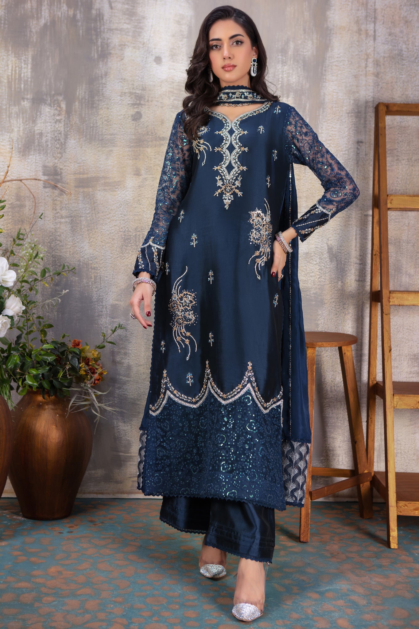 Odessa | Pakistani Designer Outfit | Sarosh Salman