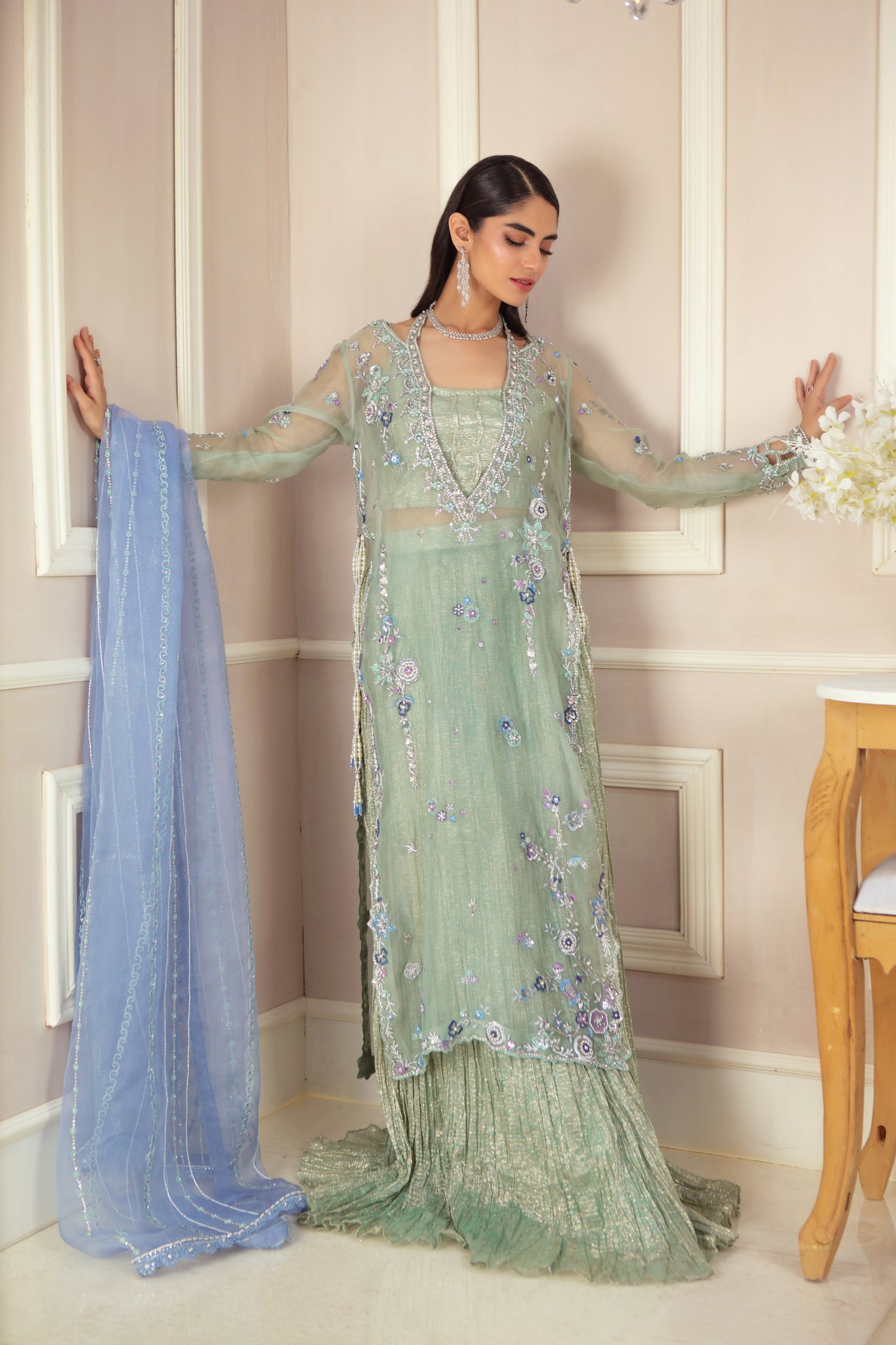 Serafina | Pakistani Designer Outfit | Sarosh Salman