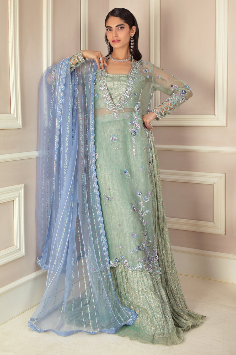 Serafina | Pakistani Designer Outfit | Sarosh Salman