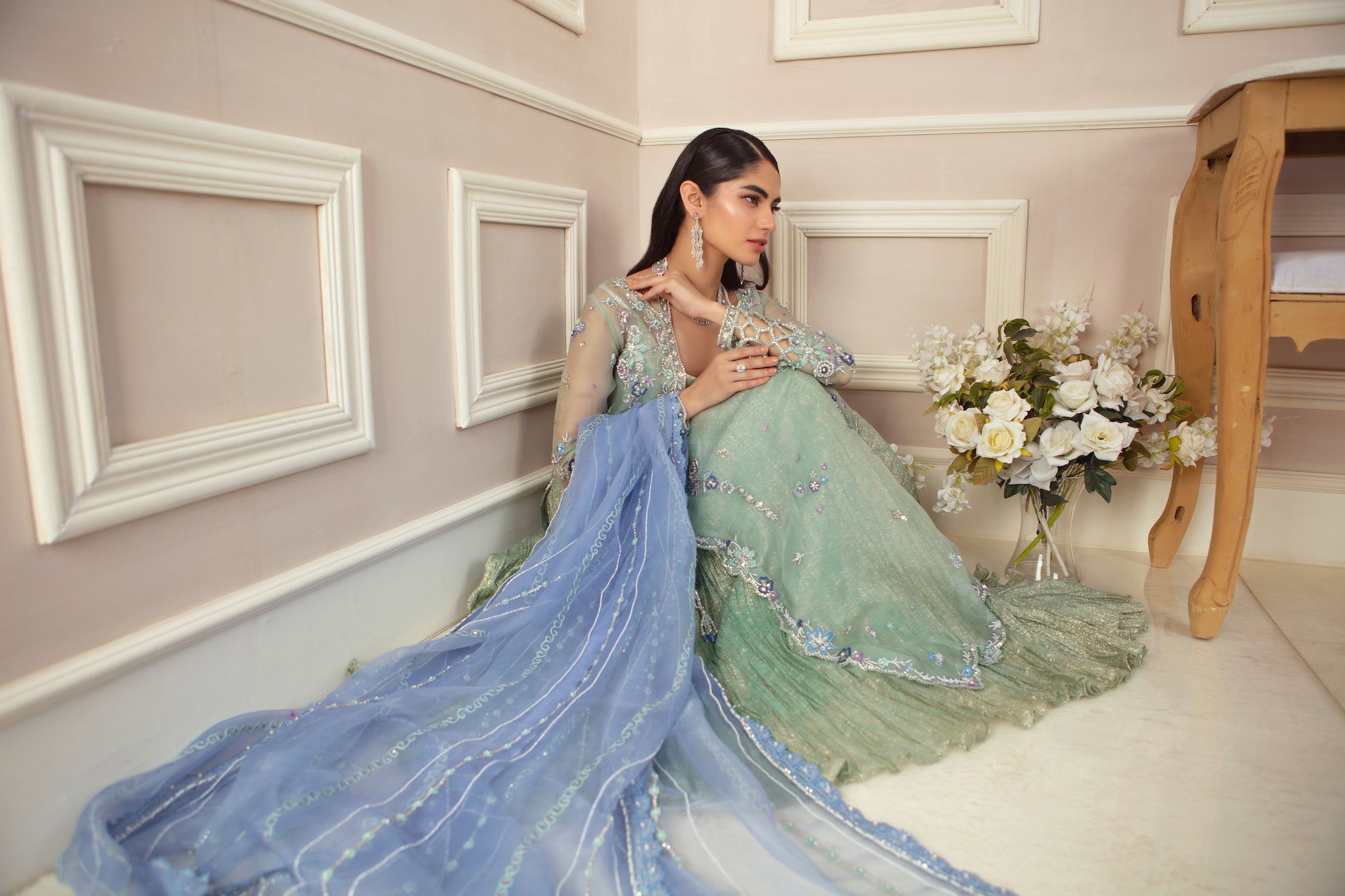 Serafina | Pakistani Designer Outfit | Sarosh Salman