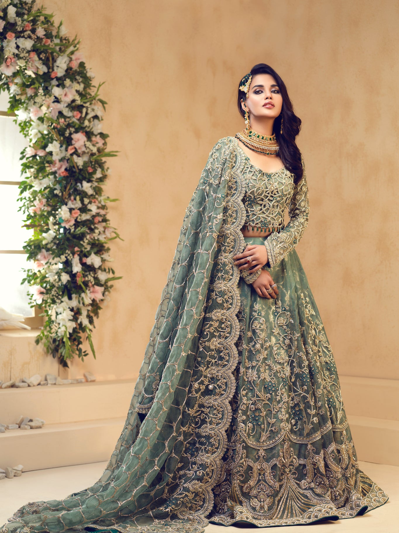 Magnificence | Pakistani Designer Outfit | Sarosh Salman