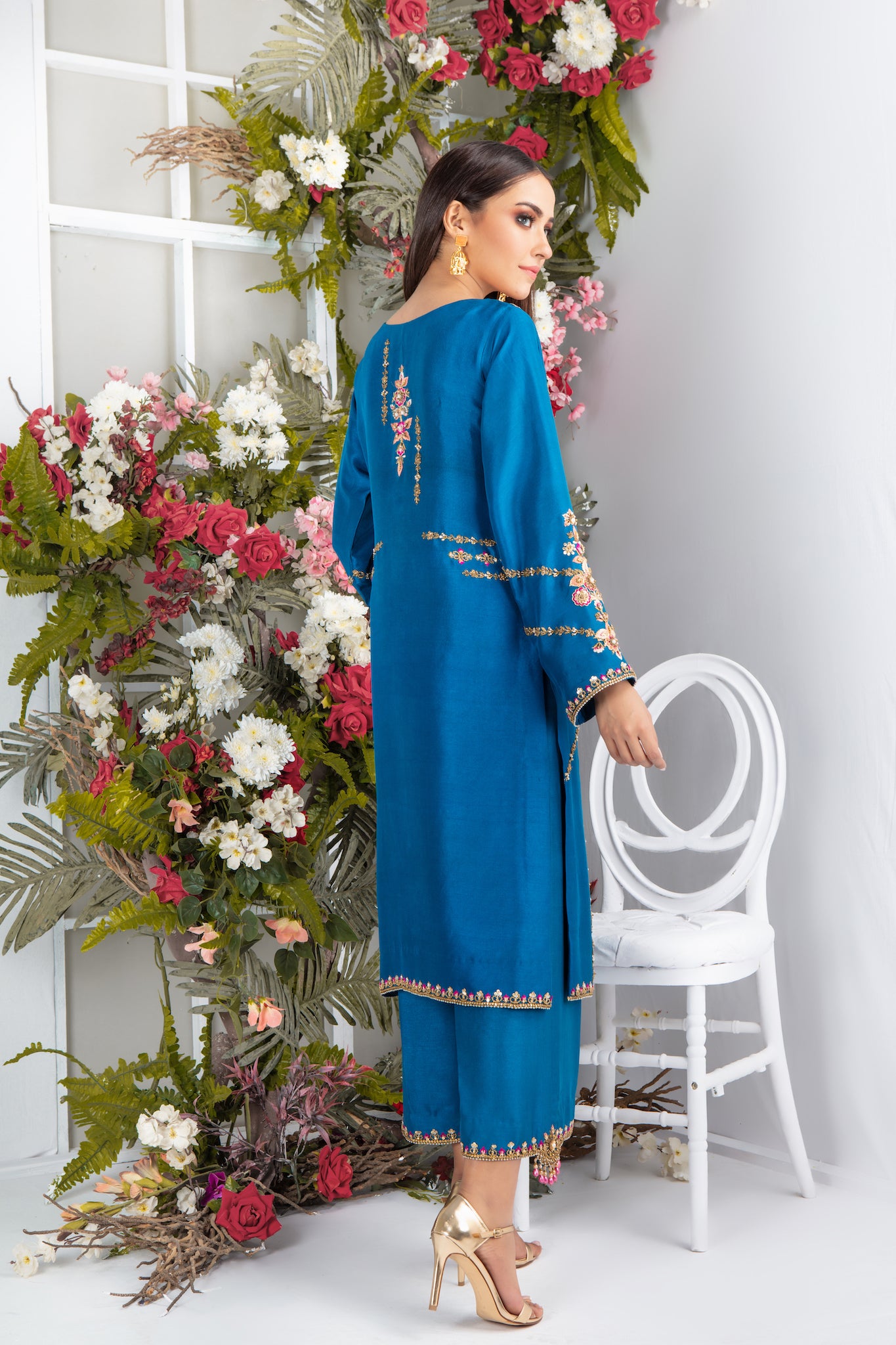 Azure | Pakistani Designer Outfit | Sarosh Salman