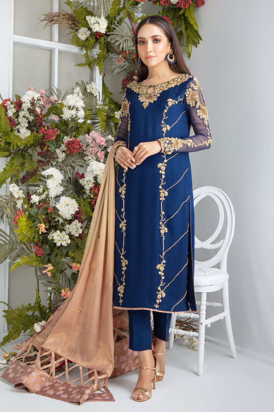 Moonstone | Pakistani Designer Outfit | Sarosh Salman