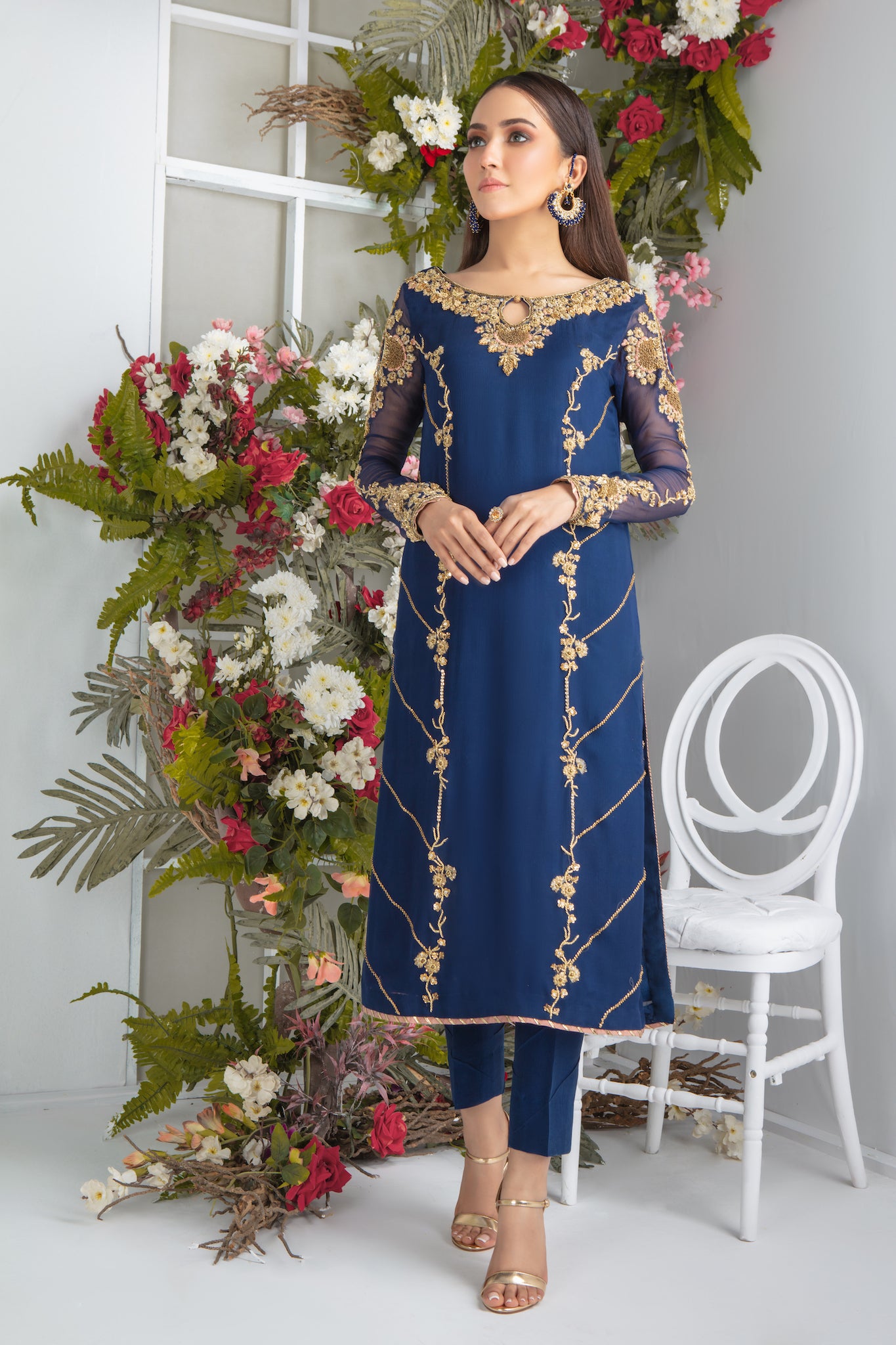 Moonstone | Pakistani Designer Outfit | Sarosh Salman