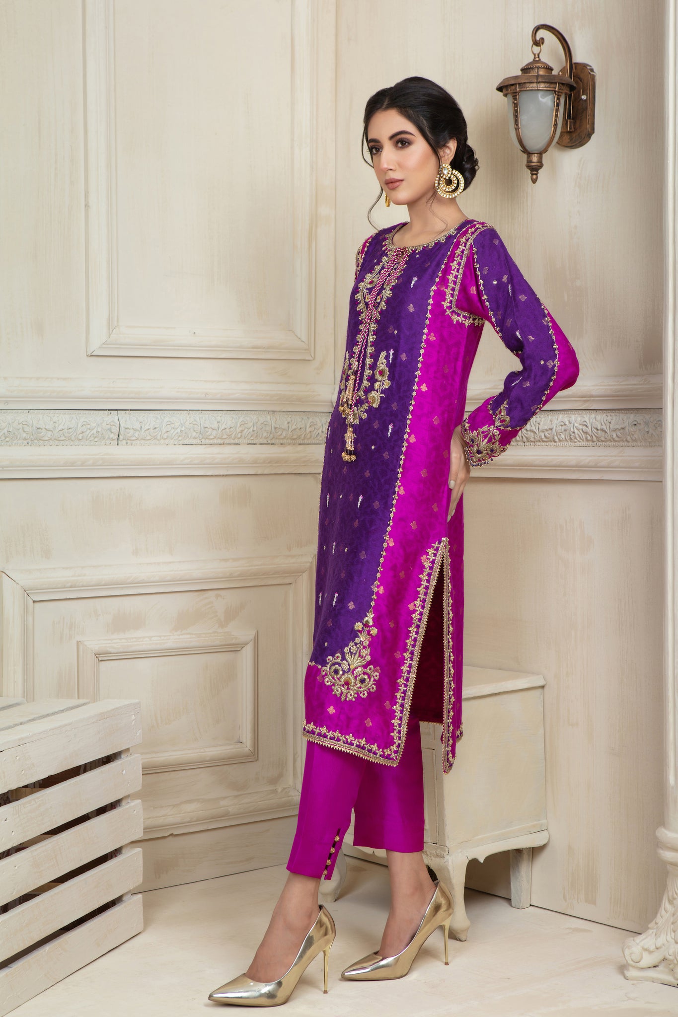 Miznah | Pakistani Designer Outfit | Sarosh Salman