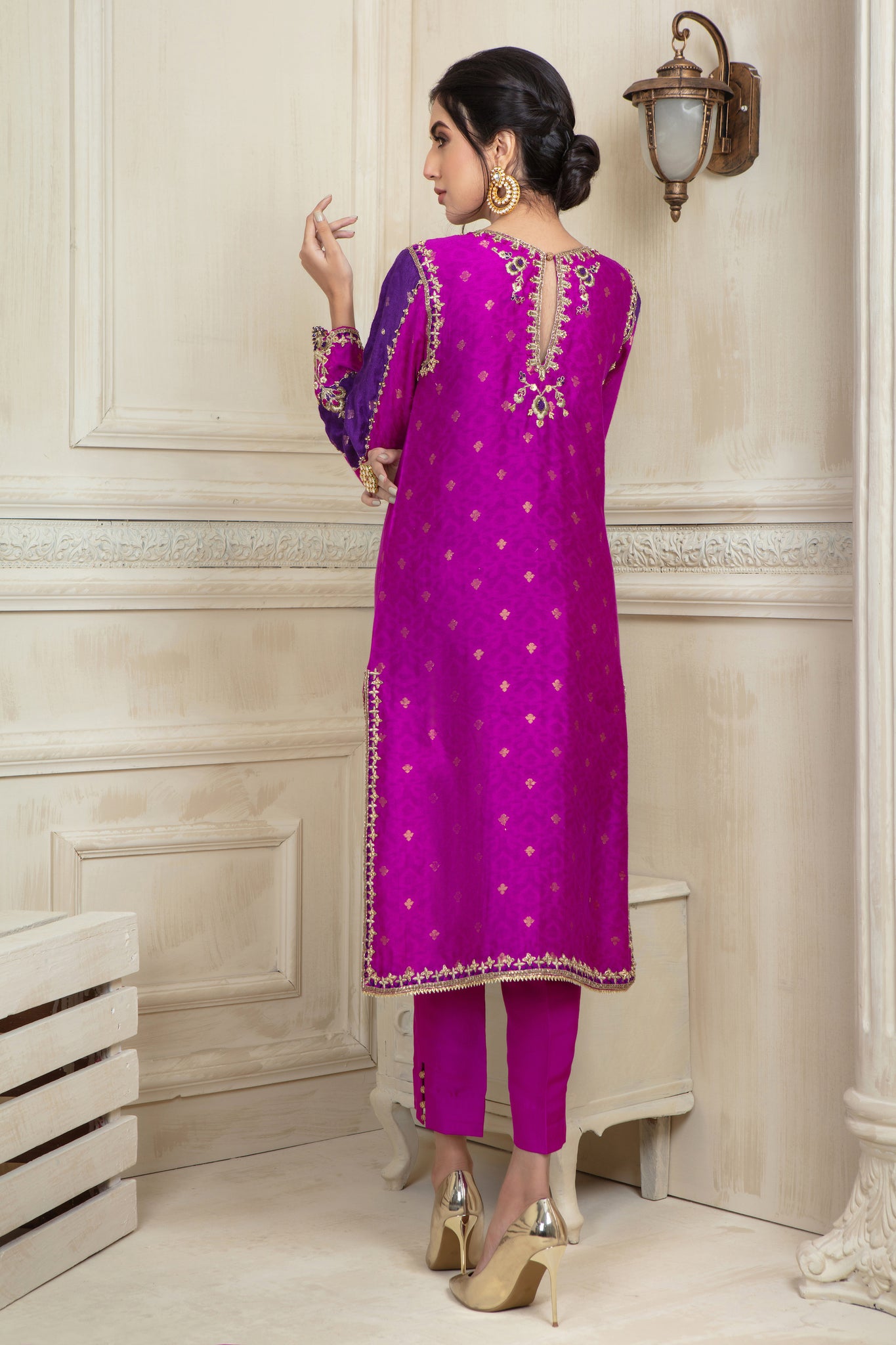 Miznah | Pakistani Designer Outfit | Sarosh Salman
