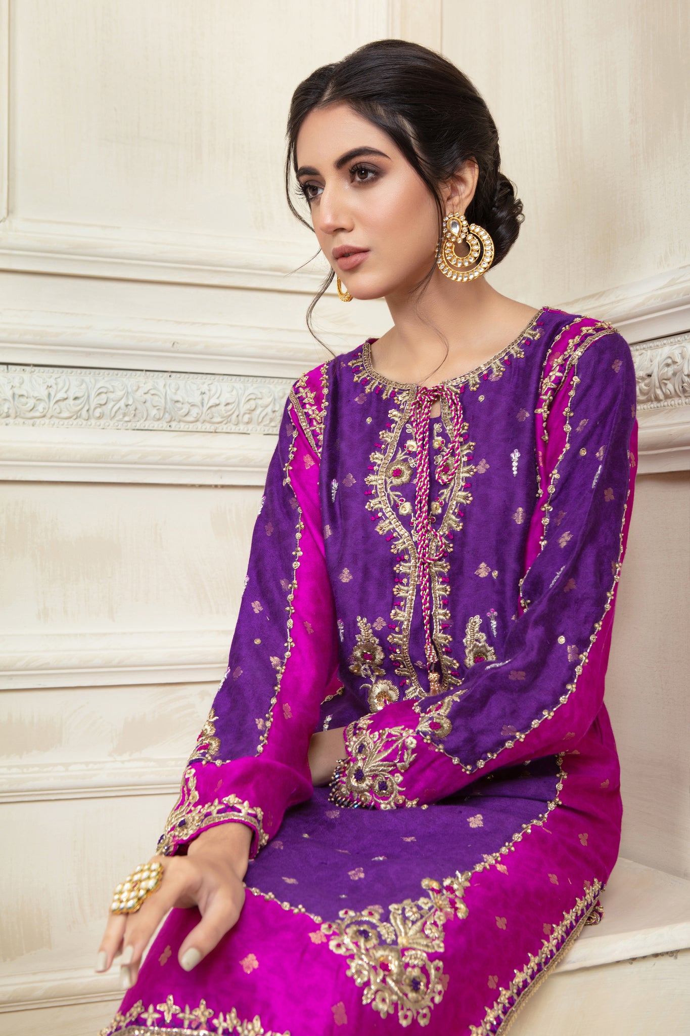 Miznah | Pakistani Designer Outfit | Sarosh Salman