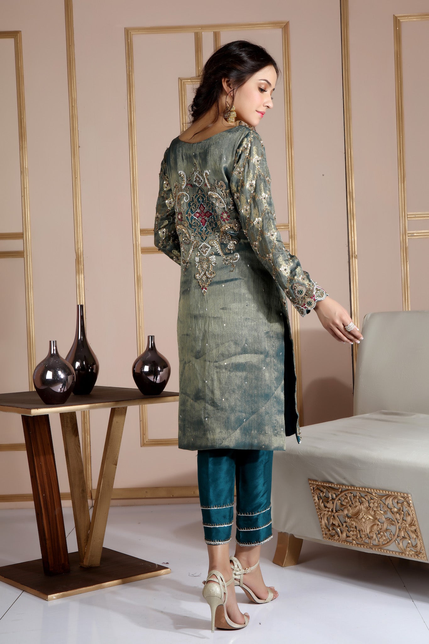 Marina | Pakistani Designer Outfit | Sarosh Salman