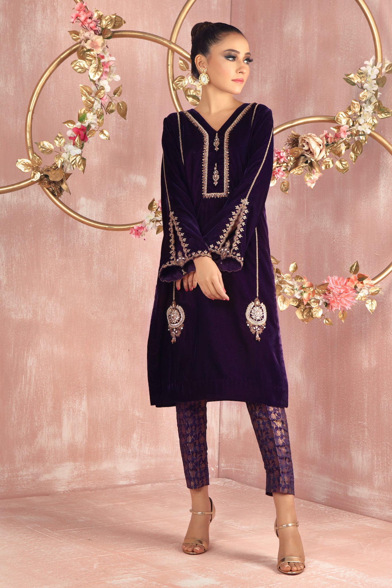 Purple Yum | Pakistani Designer Outfit | Sarosh Salman