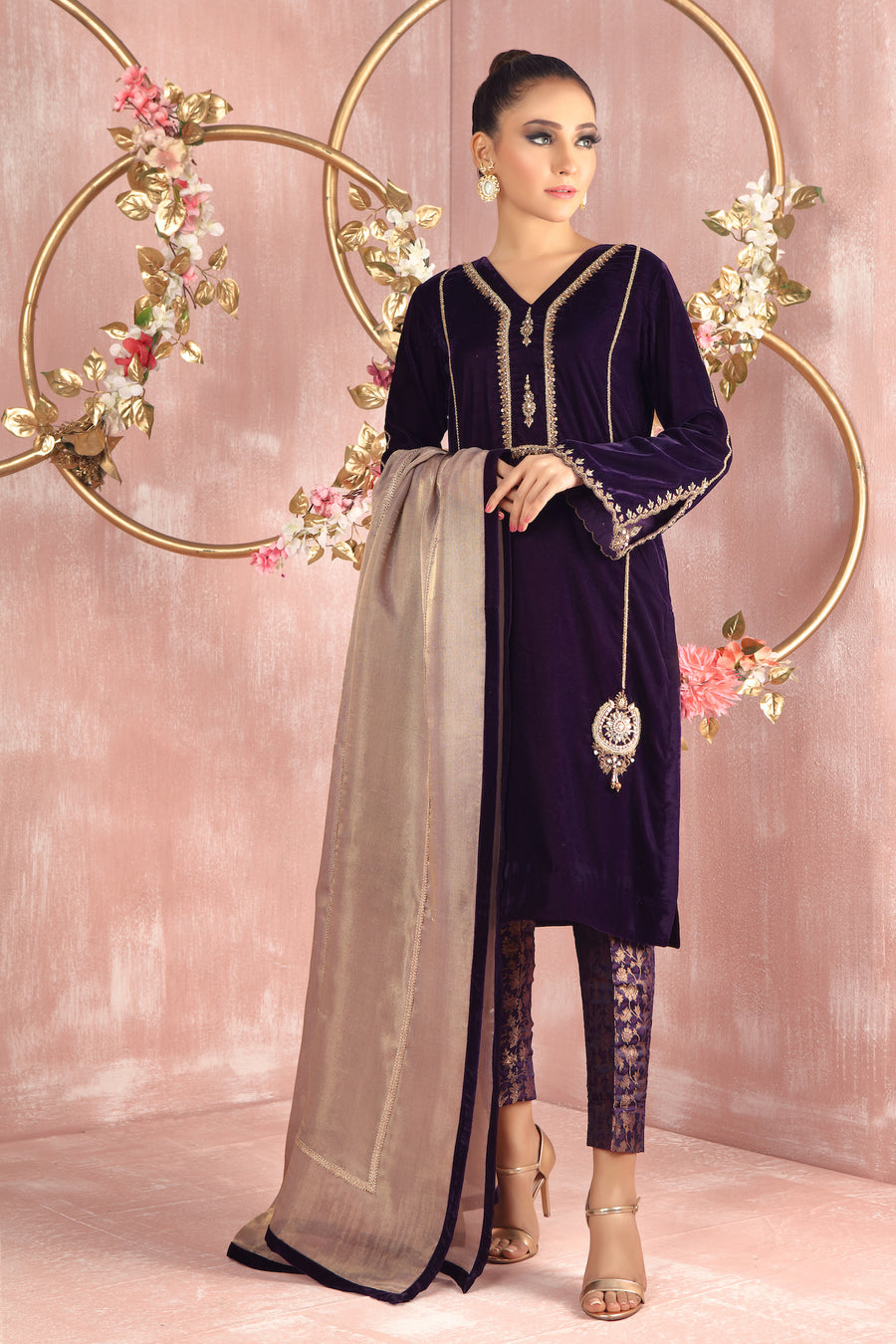 Purple Yum | Pakistani Designer Outfit | Sarosh Salman