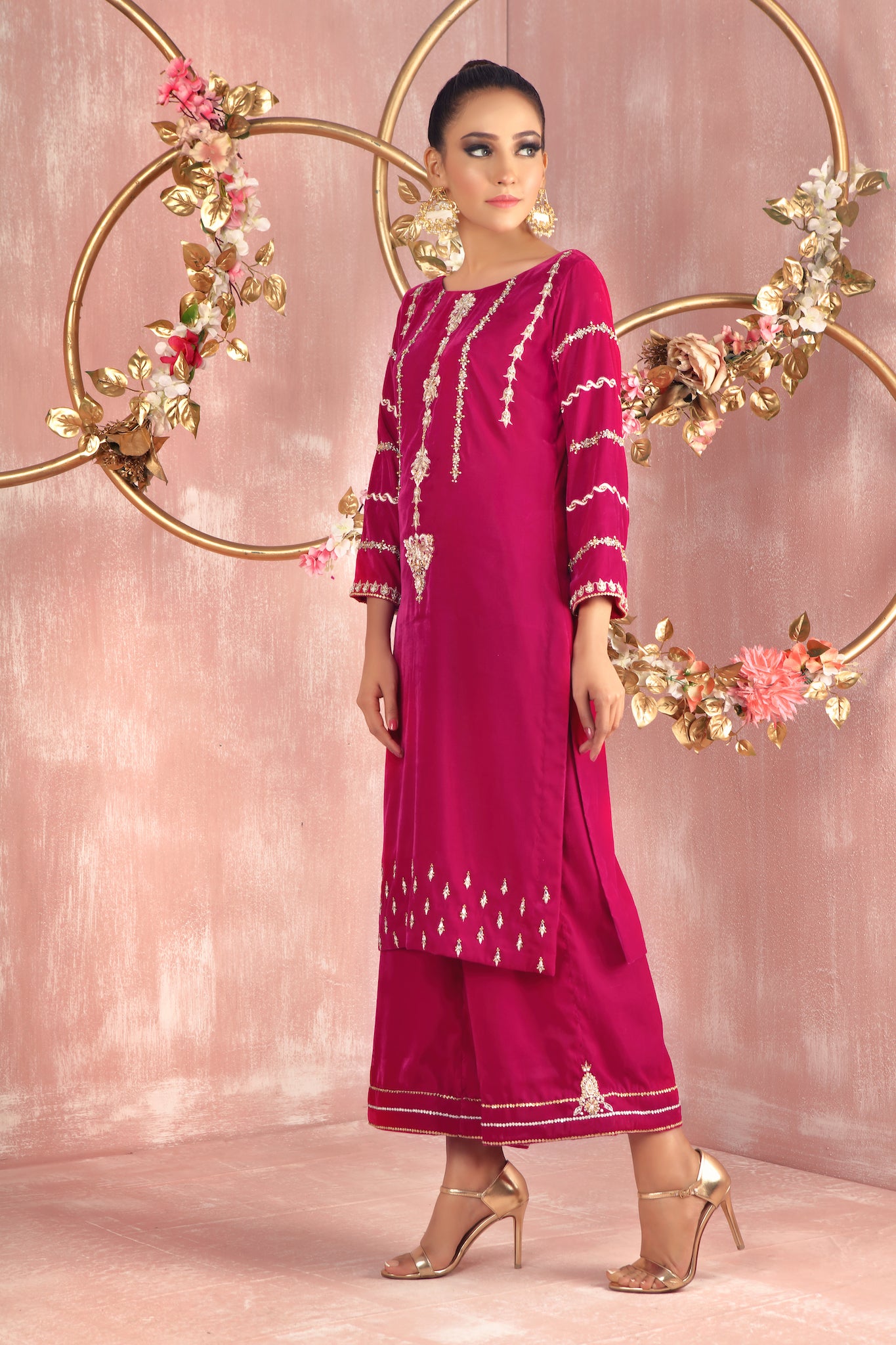Regal Rose | Pakistani Designer Outfit | Sarosh Salman