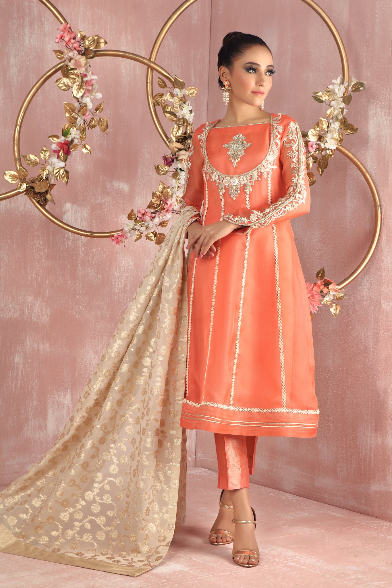 Vermillion | Pakistani Designer Outfit | Sarosh Salman