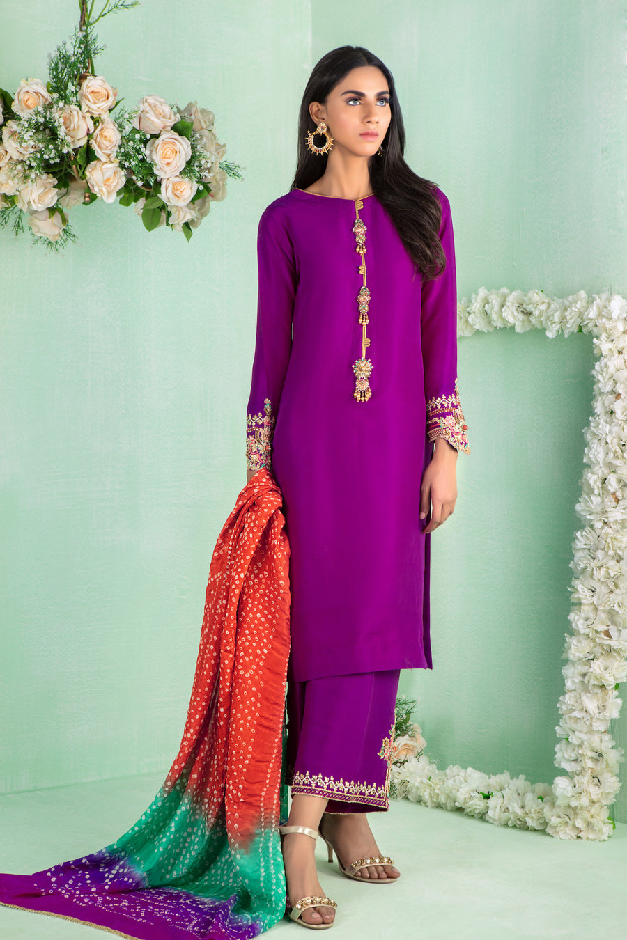 Berry Burst | Pakistani Designer Outfit | Sarosh Salman