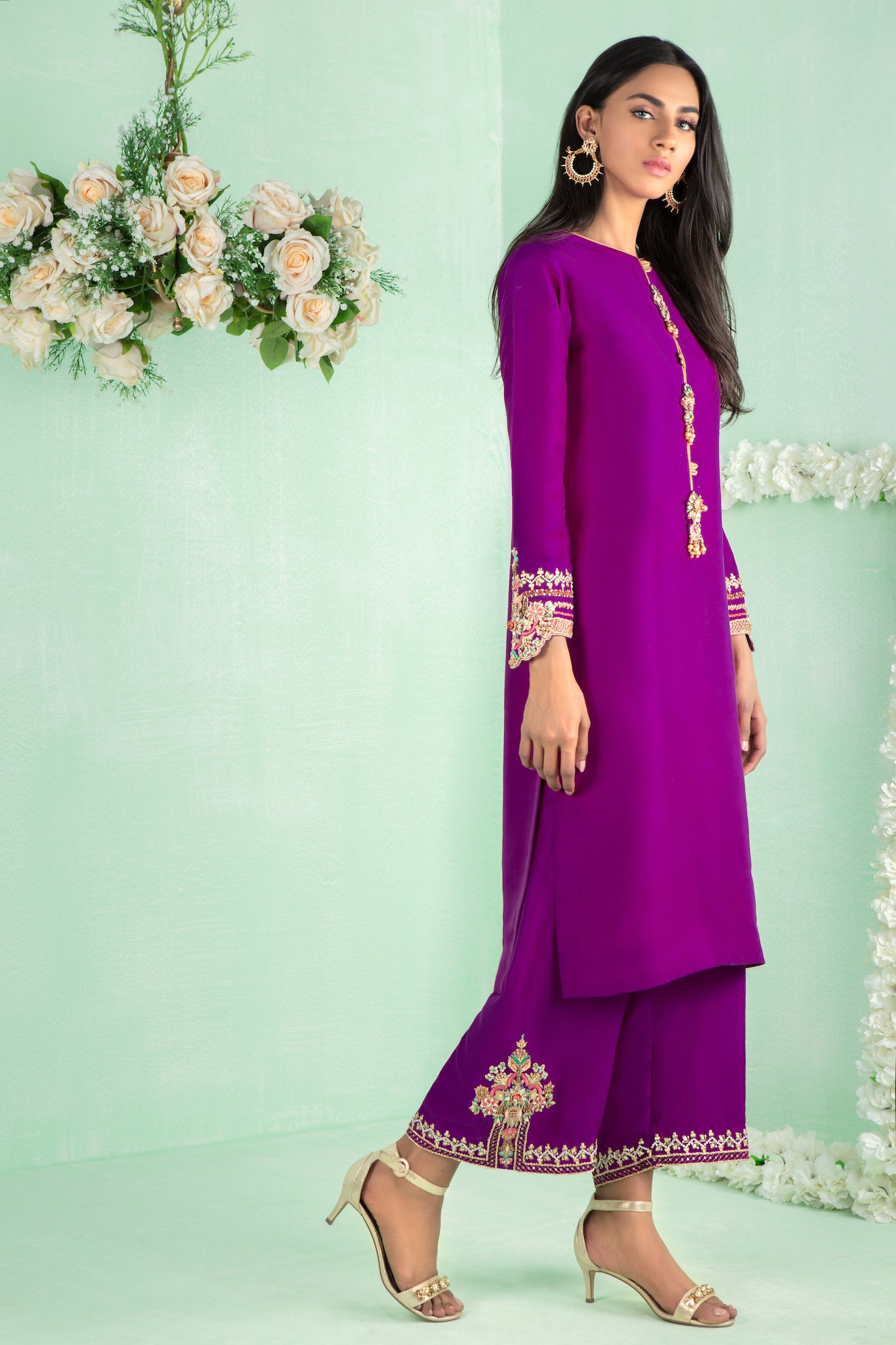 Berry Burst | Pakistani Designer Outfit | Sarosh Salman