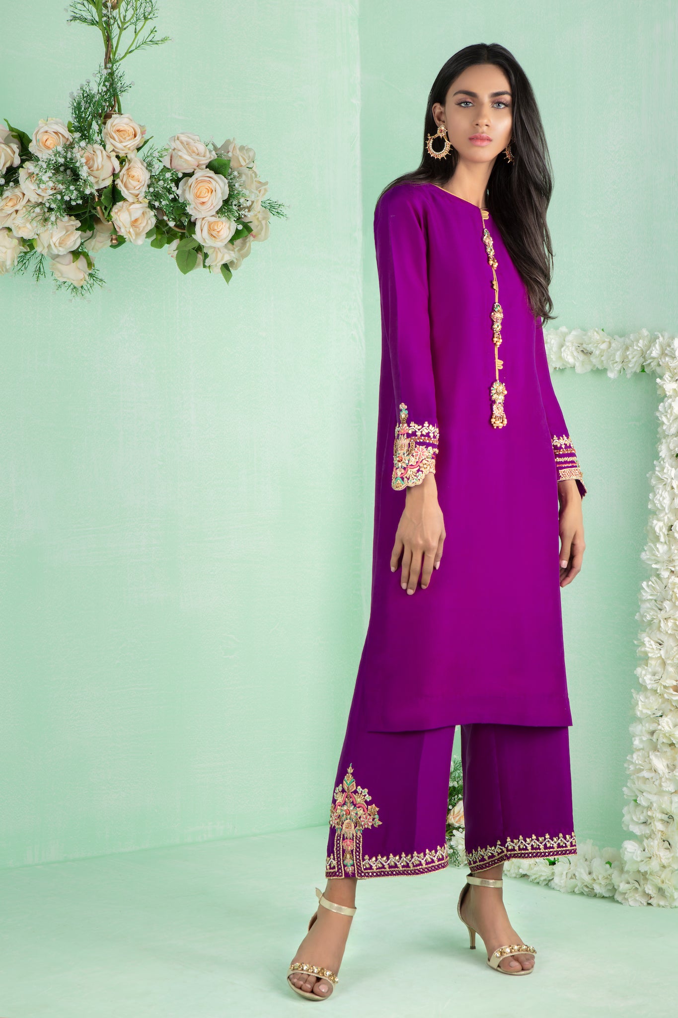 Berry Burst | Pakistani Designer Outfit | Sarosh Salman