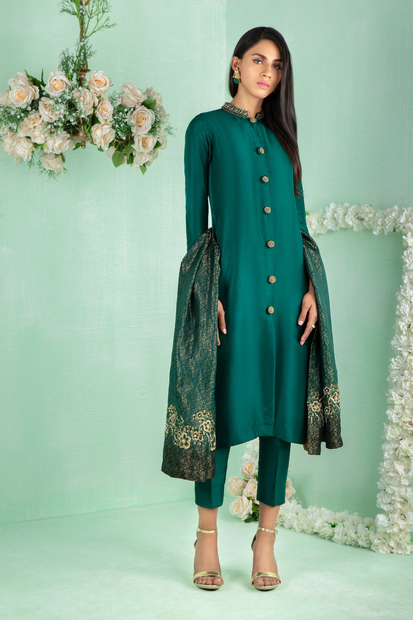Verdant | Pakistani Designer Outfit | Sarosh Salman