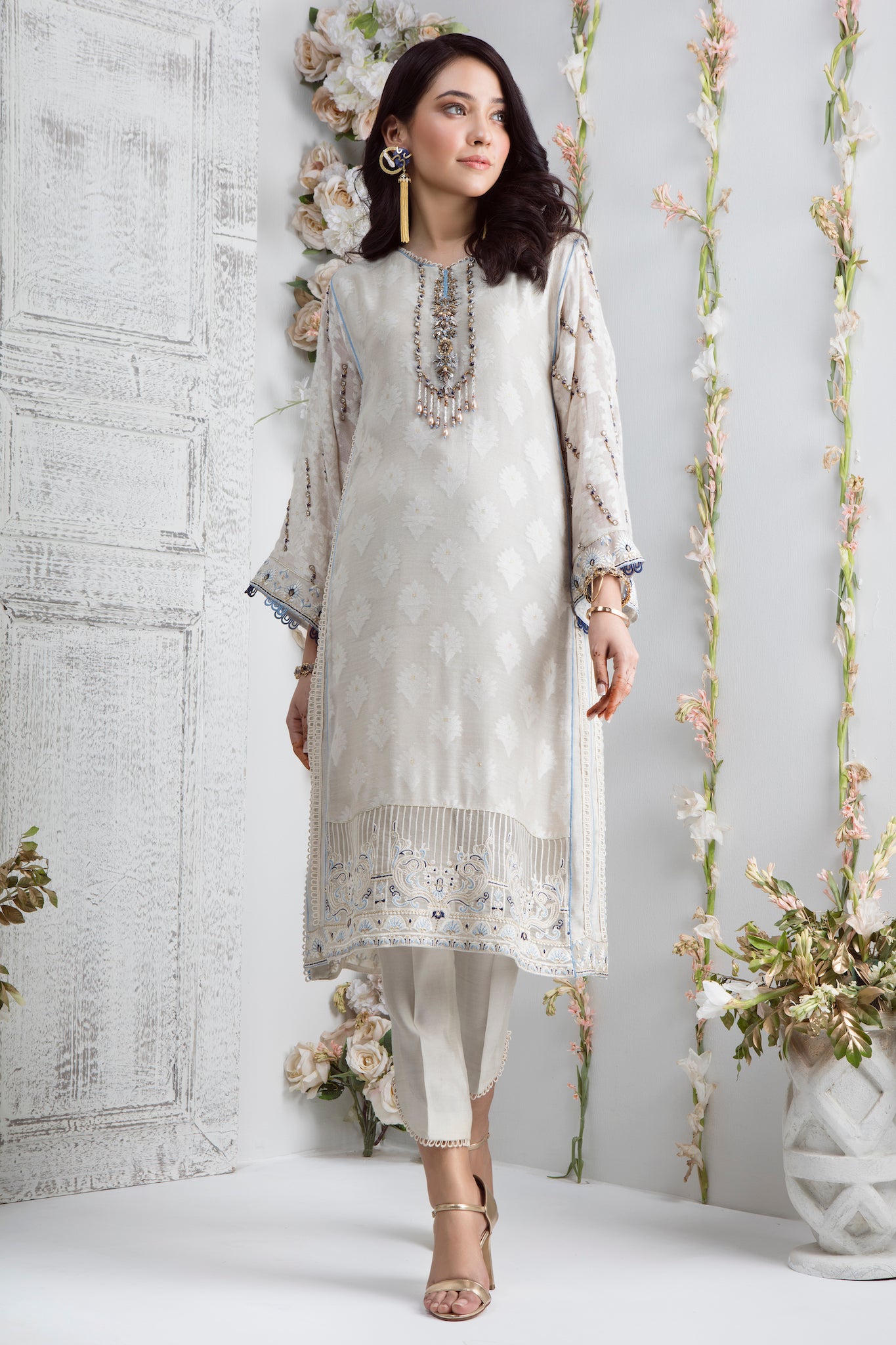 Spring Rain | Pakistani Designer Outfit | Sarosh Salman