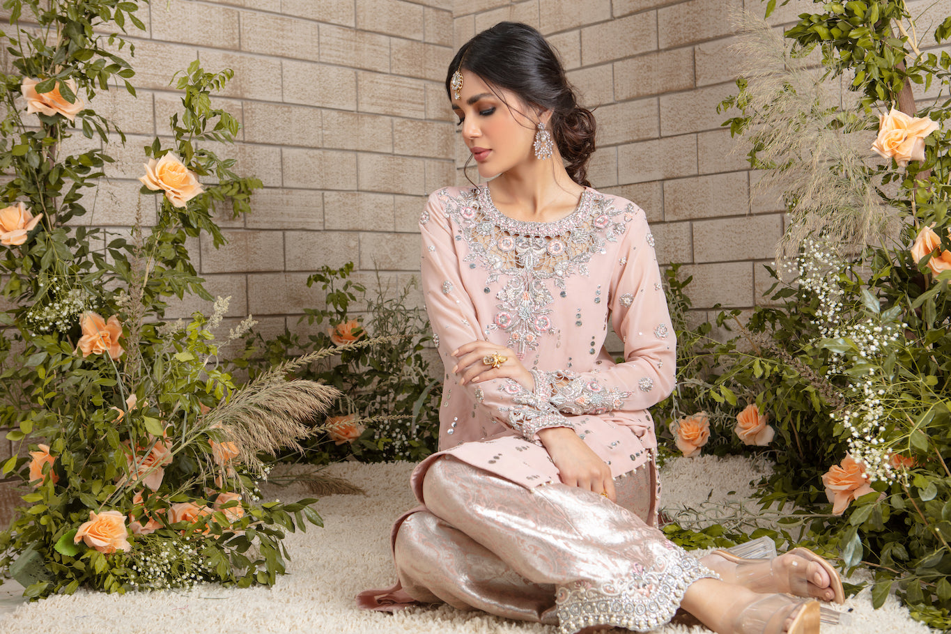 Nina | Pakistani Designer Outfit | Sarosh Salman