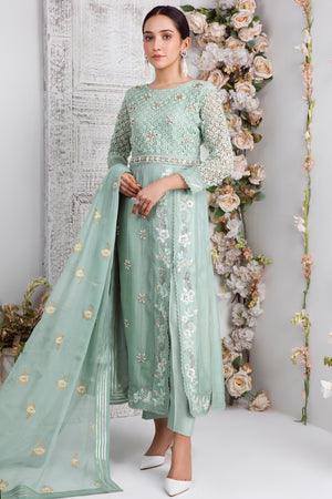 Gypsy Teal | Pakistani Designer Outfit | Sarosh Salman