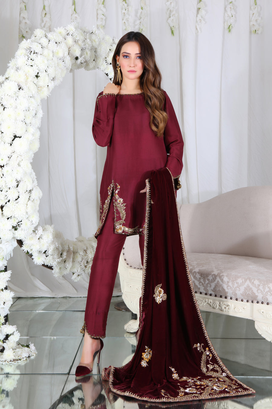 Ruby | Pakistani Designer Outfit | Sarosh Salman