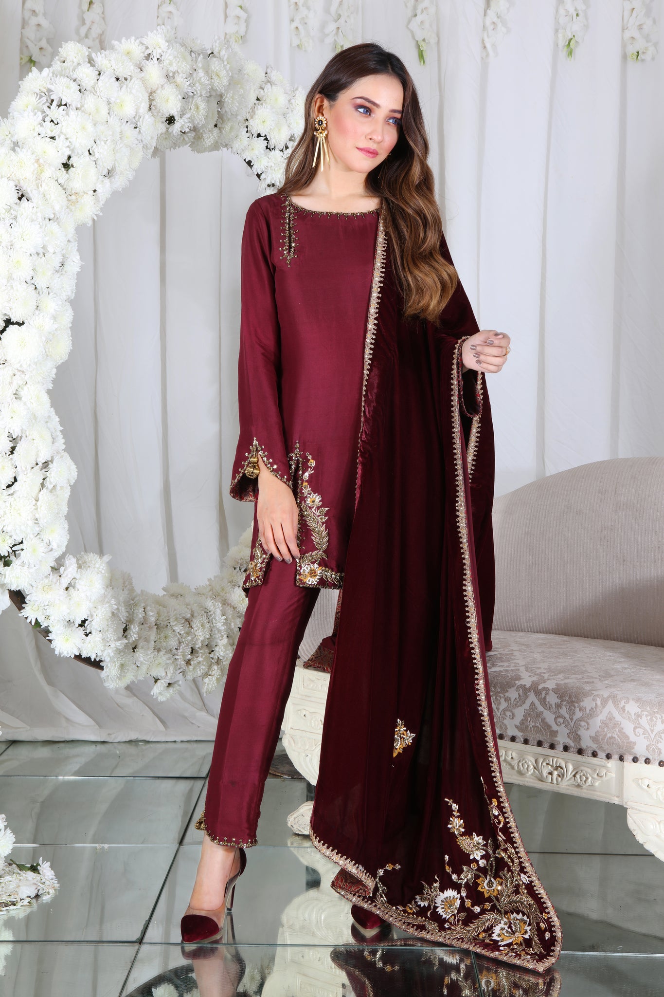 Ruby | Pakistani Designer Outfit | Sarosh Salman