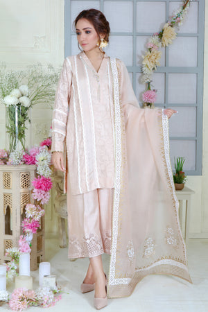 Peach Tan | Pakistani Designer Outfit | Sarosh Salman