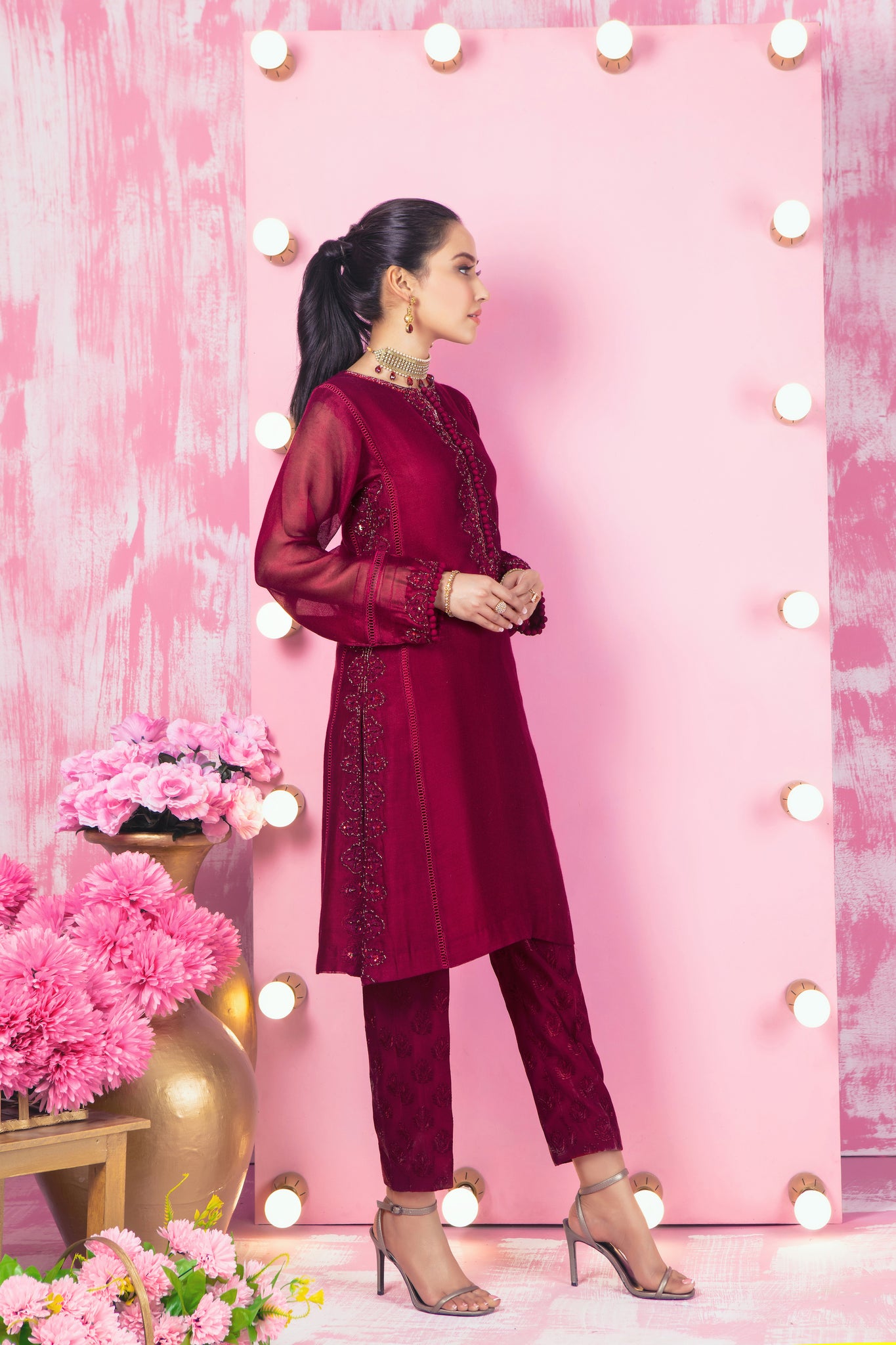 Auburn | Pakistani Designer Outfit | Sarosh Salman