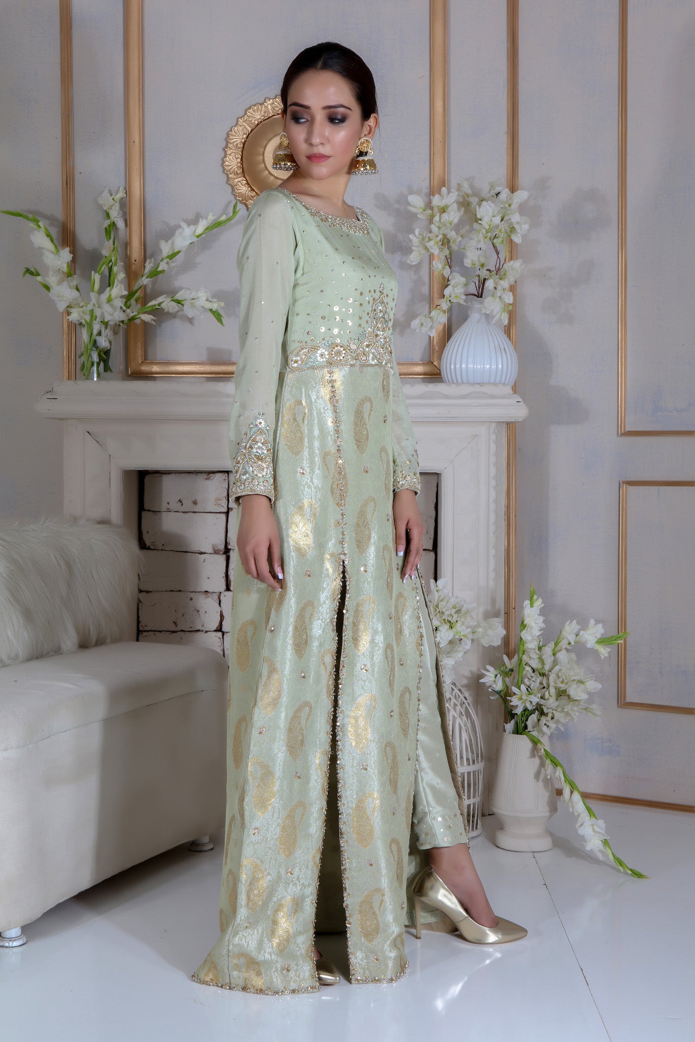 Ornamental | Pakistani Designer Outfit | Sarosh Salman