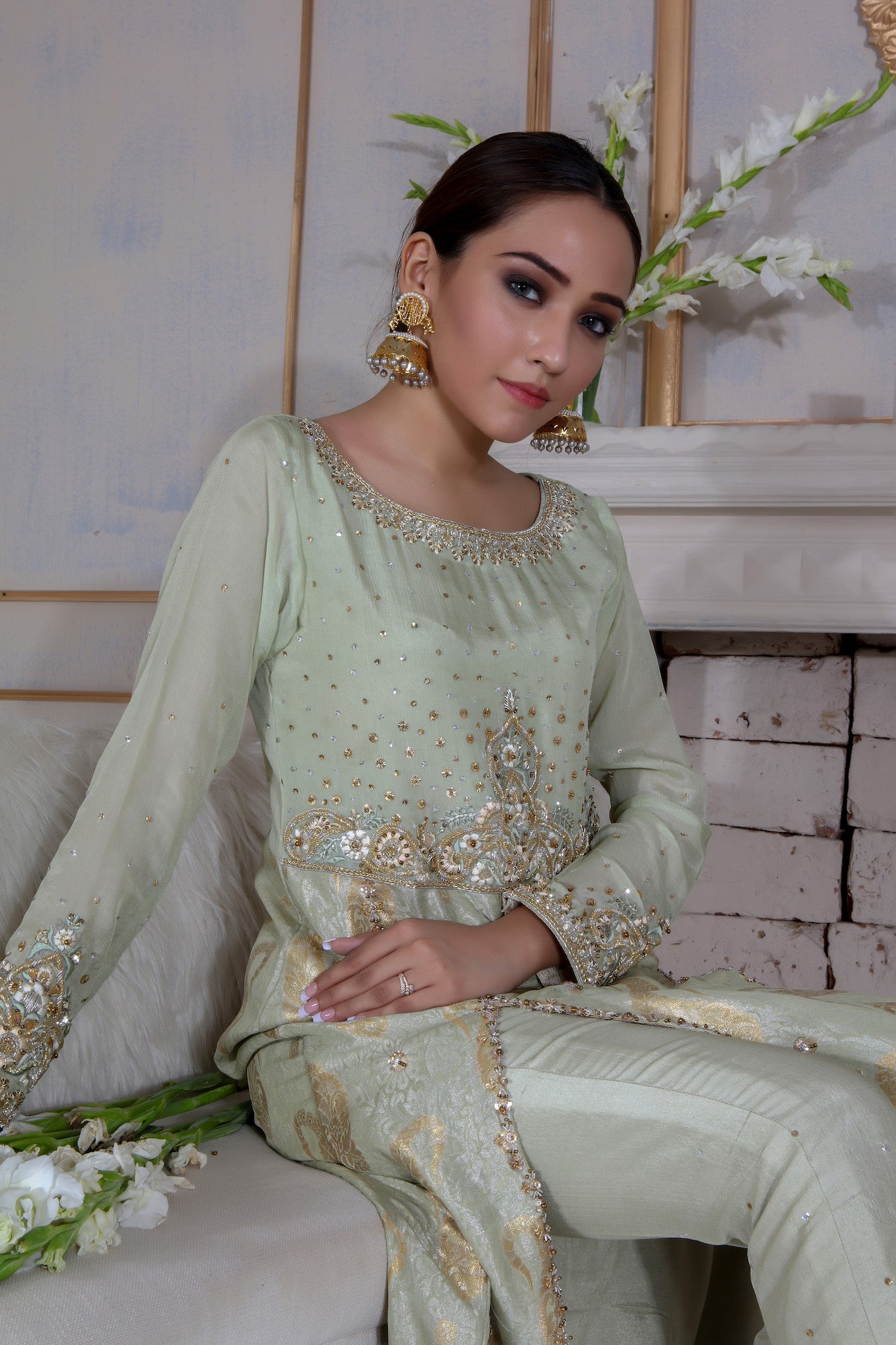 Ornamental | Pakistani Designer Outfit | Sarosh Salman