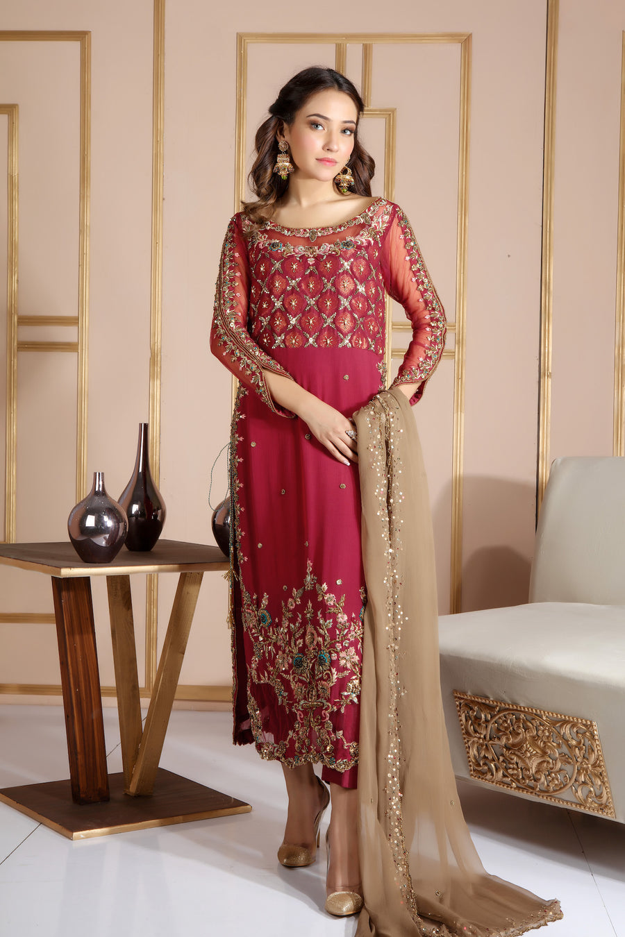 Emma | Pakistani Designer Outfit | Sarosh Salman