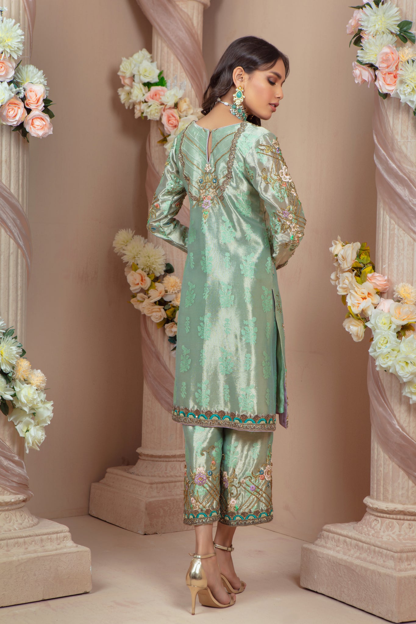 Celadon | Pakistani Designer Outfit | Sarosh Salman