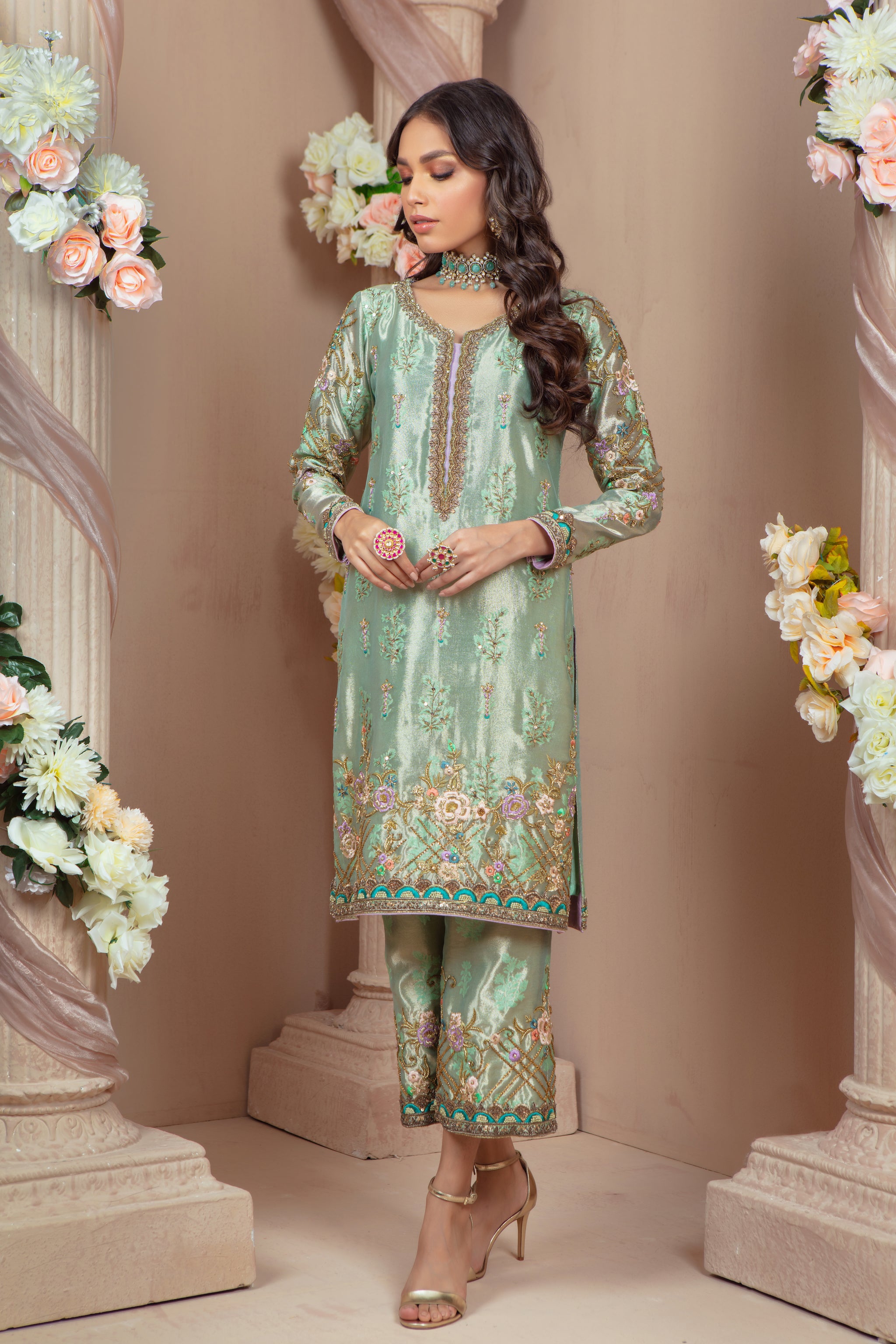 Celadon | Pakistani Designer Outfit | Sarosh Salman